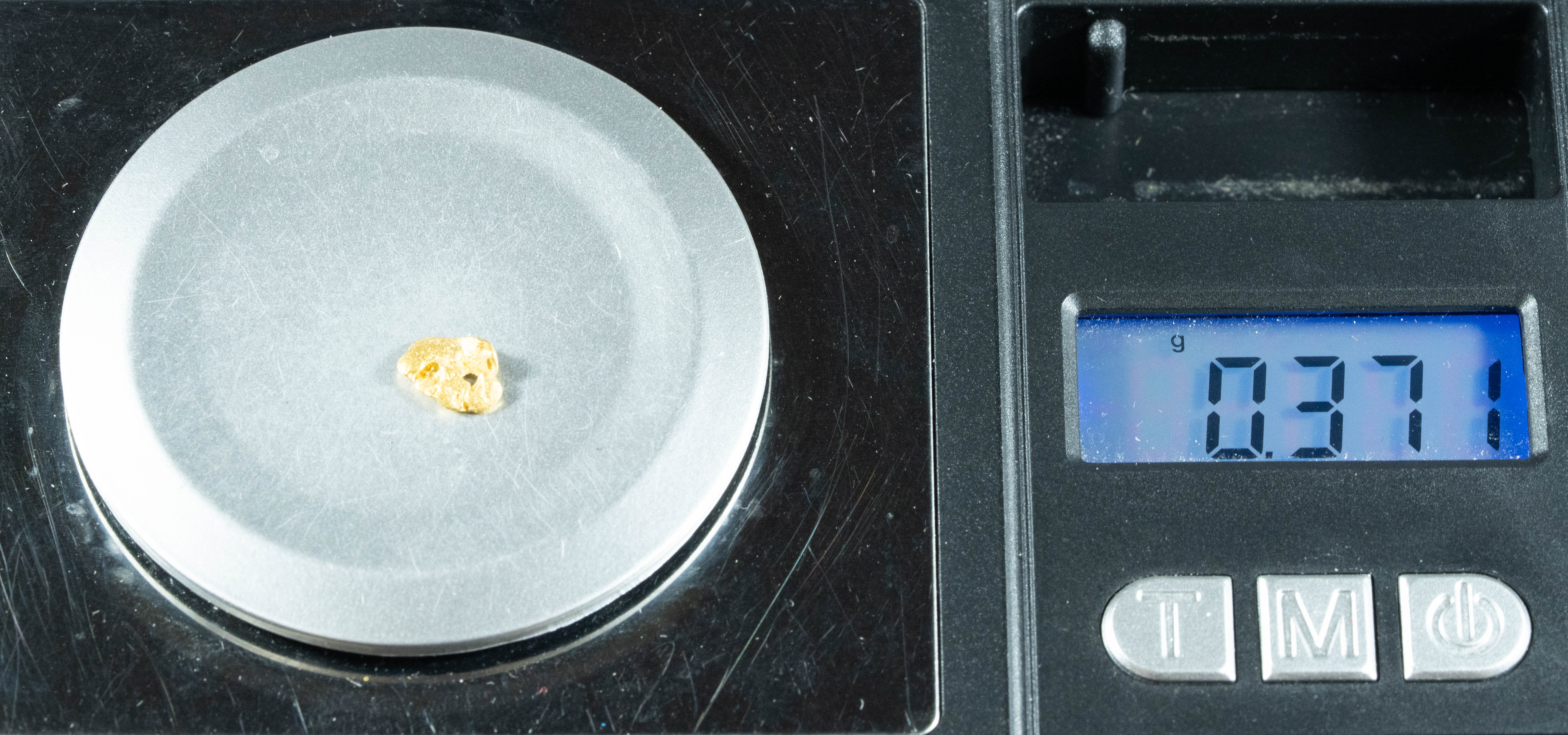 #761 Natural Gold Nugget Australian .37 Grams Genuine