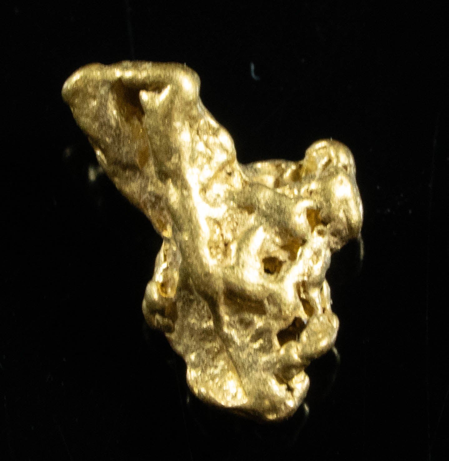 #768 Natural Gold Nugget Australian .42 Grams Genuine