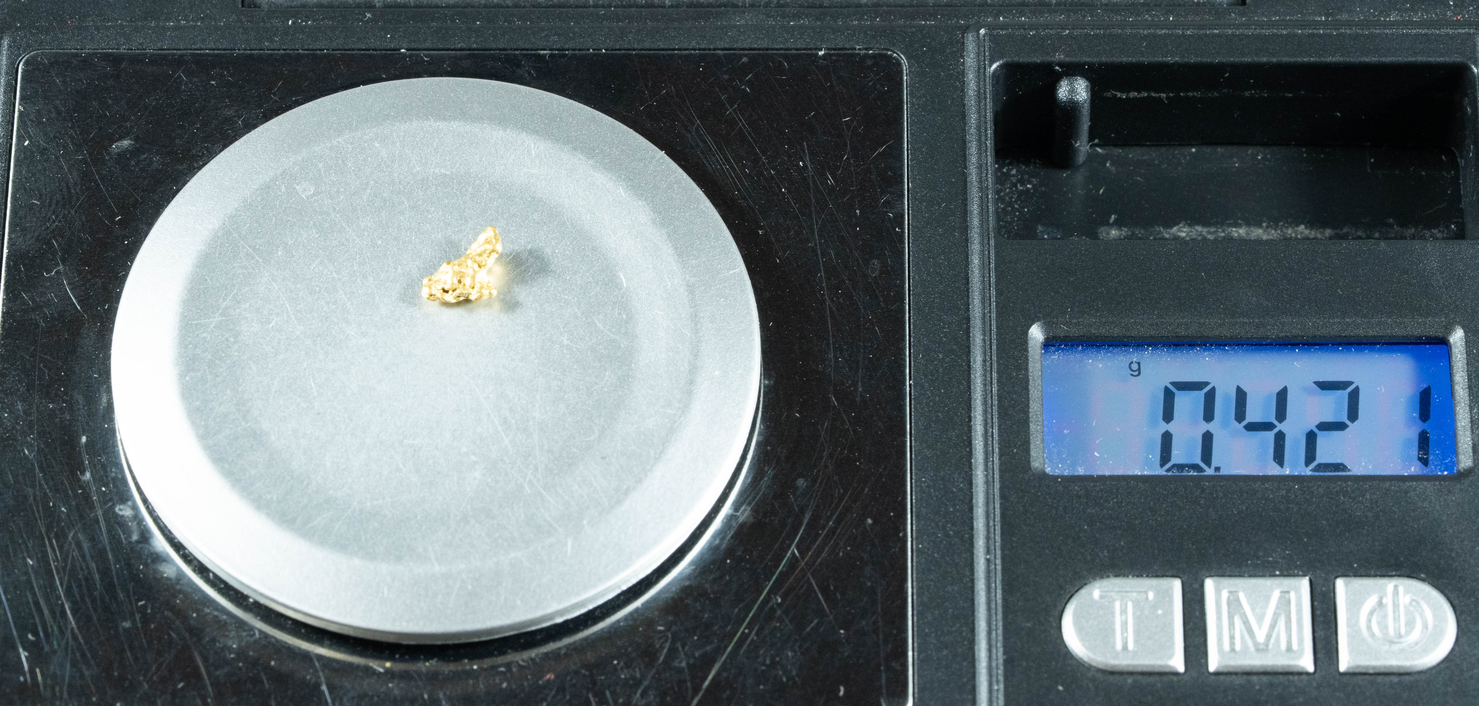 #768 Natural Gold Nugget Australian .42 Grams Genuine