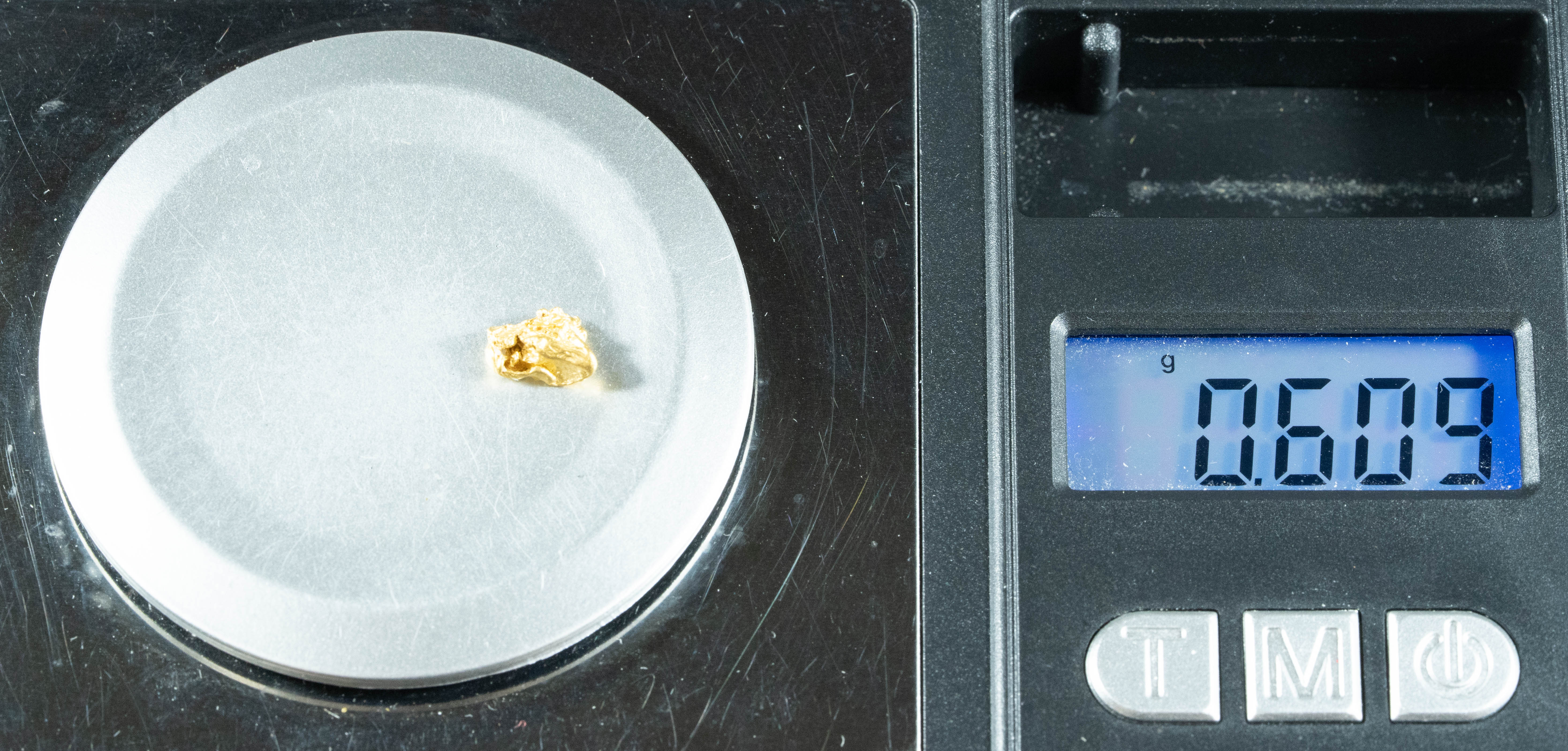 #770 Natural Gold Nugget Australian .60 Grams Genuine