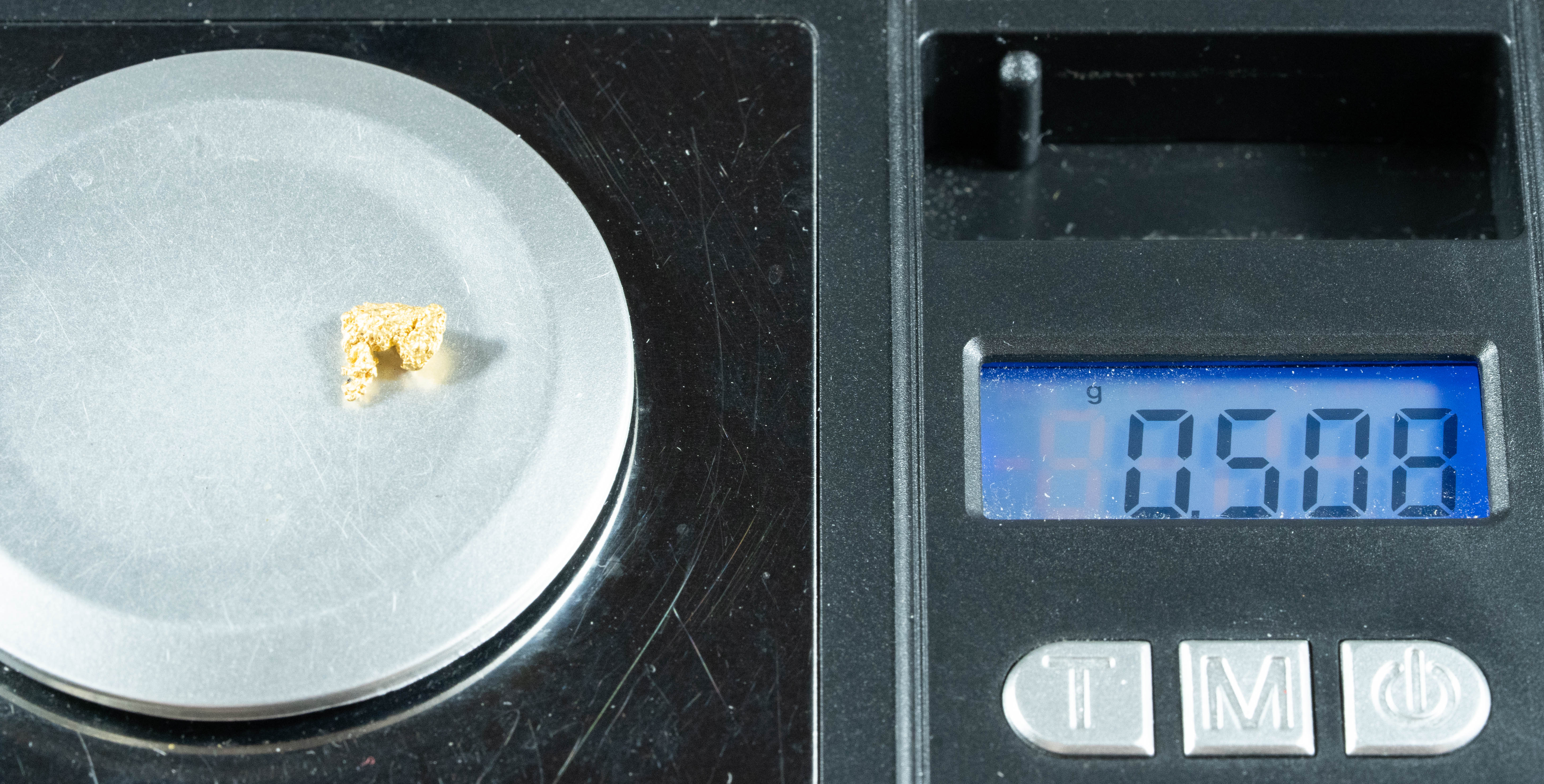 #777 Natural Gold Nugget Australian .50 Grams Genuine