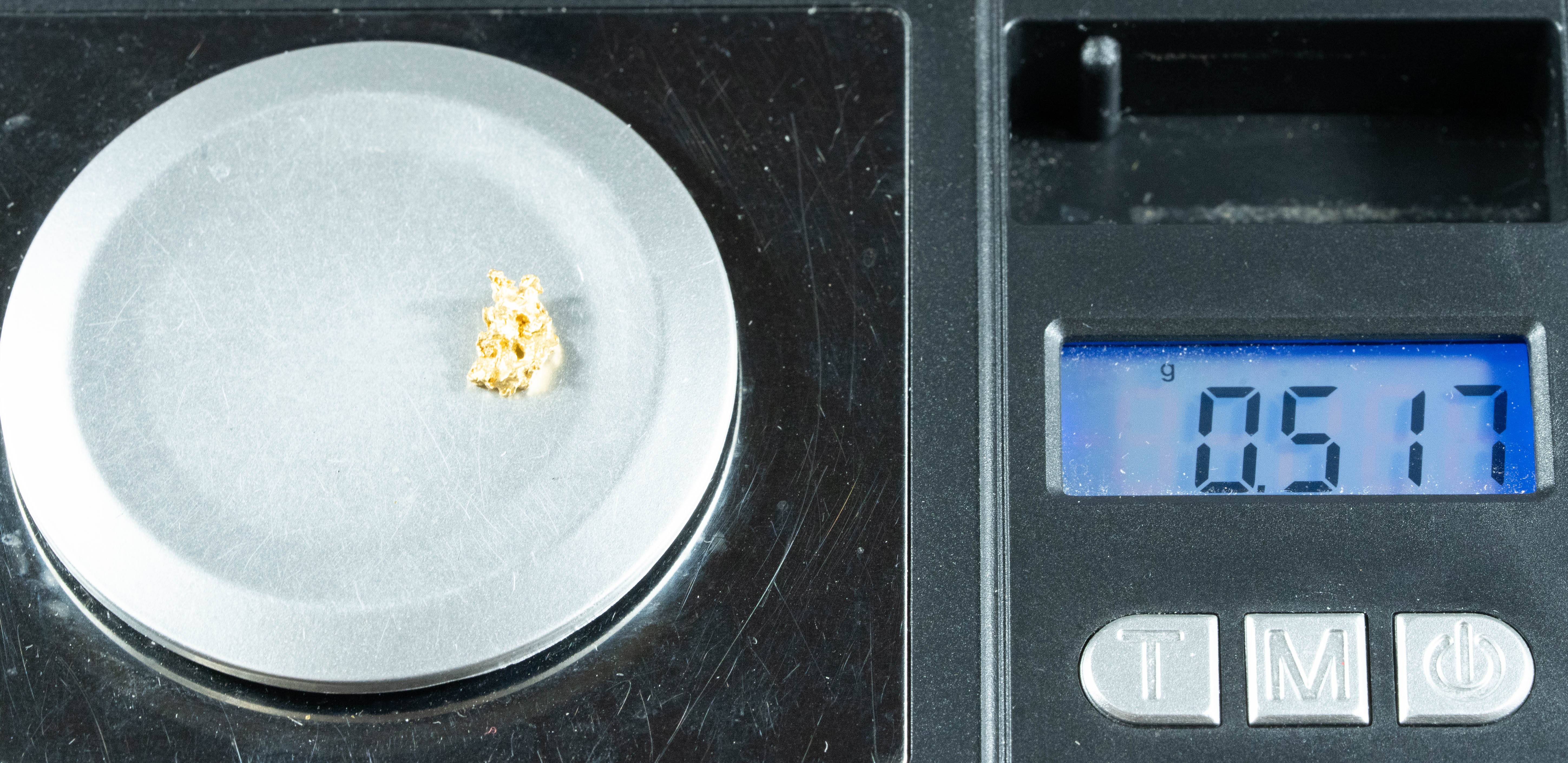#782 Natural Gold Nugget Australian .51 Grams Genuine