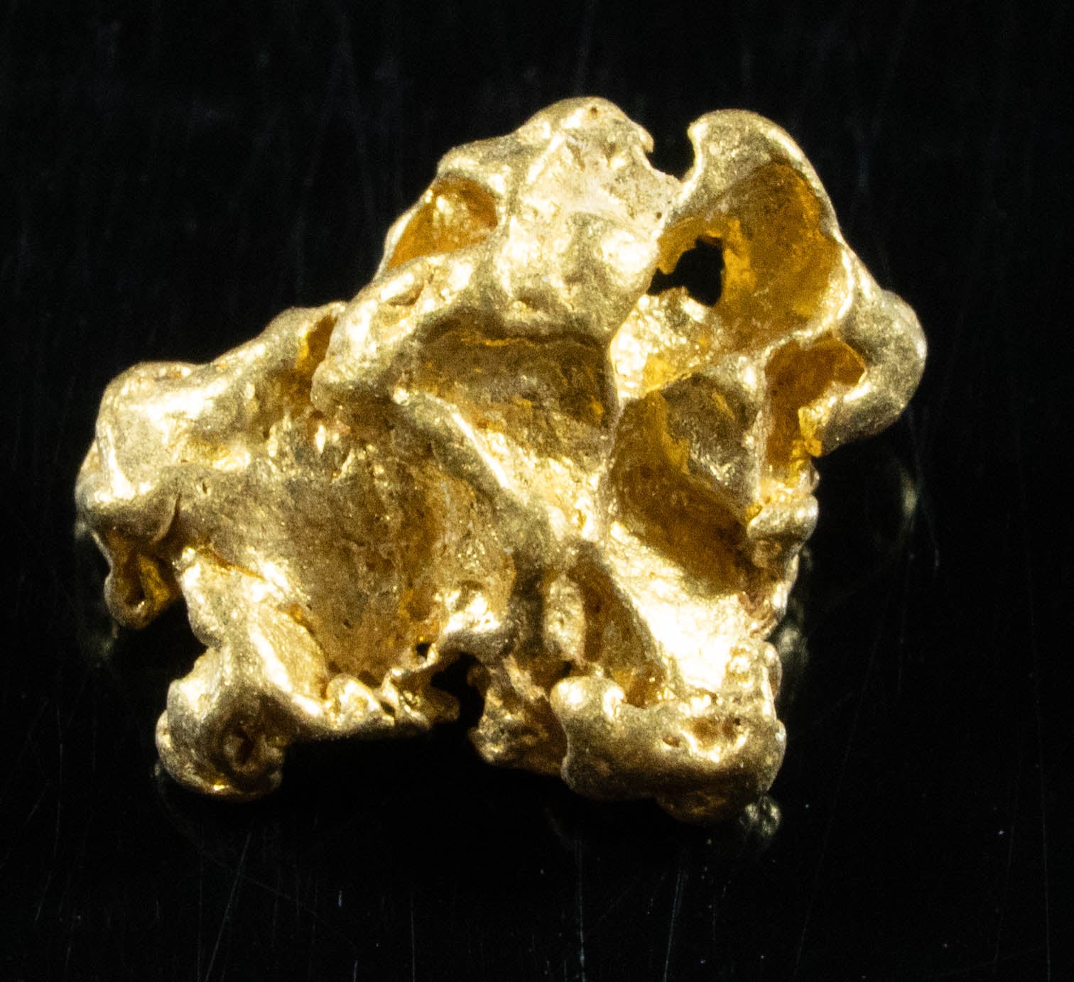 #784 Natural Gold Nugget Australian .63 Grams Genuine