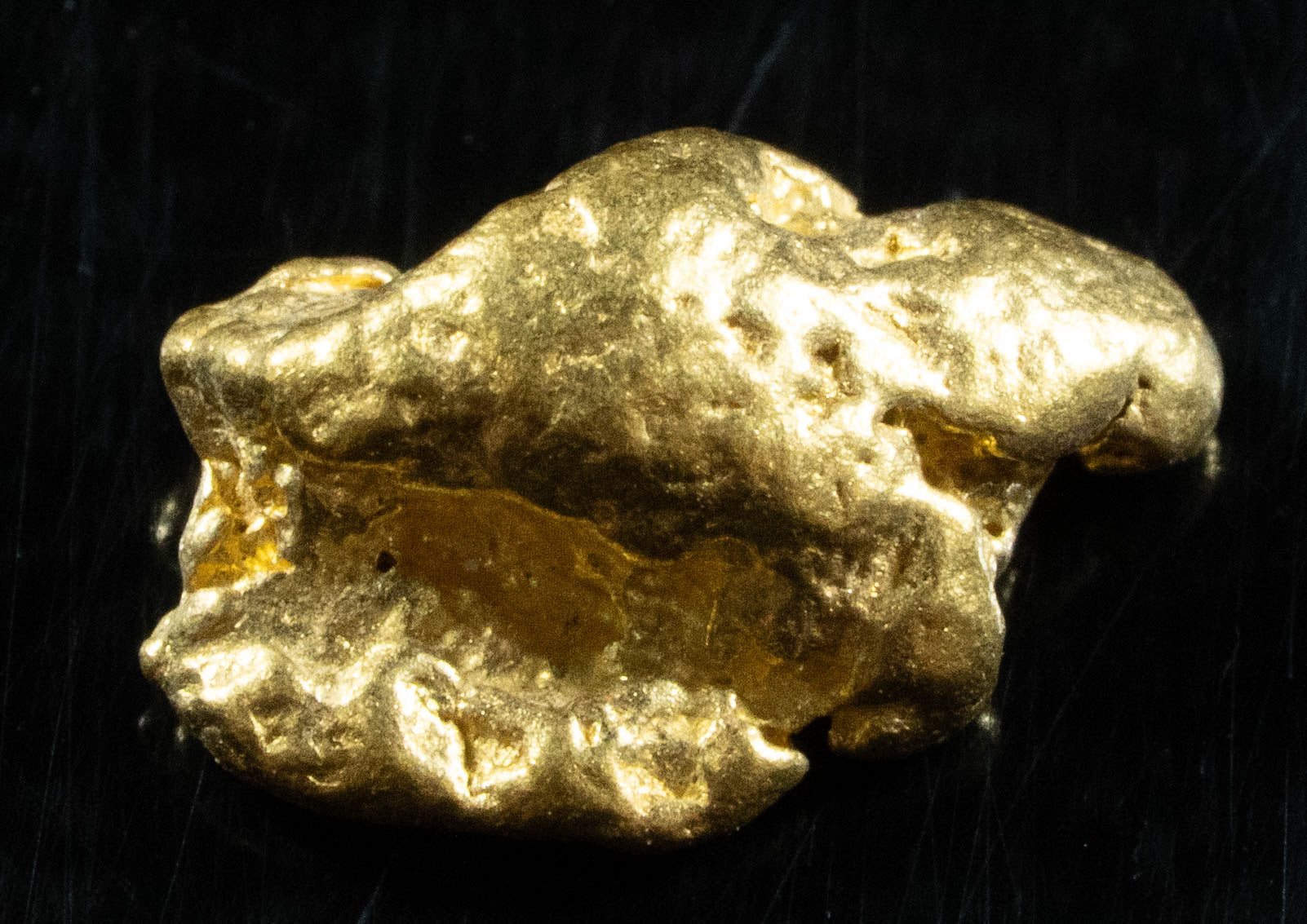 #787 Natural Gold Nugget Australian .88 Grams Genuine