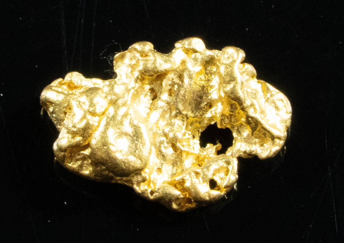 #788 Natural Gold Nugget Australian .59 Grams Genuine