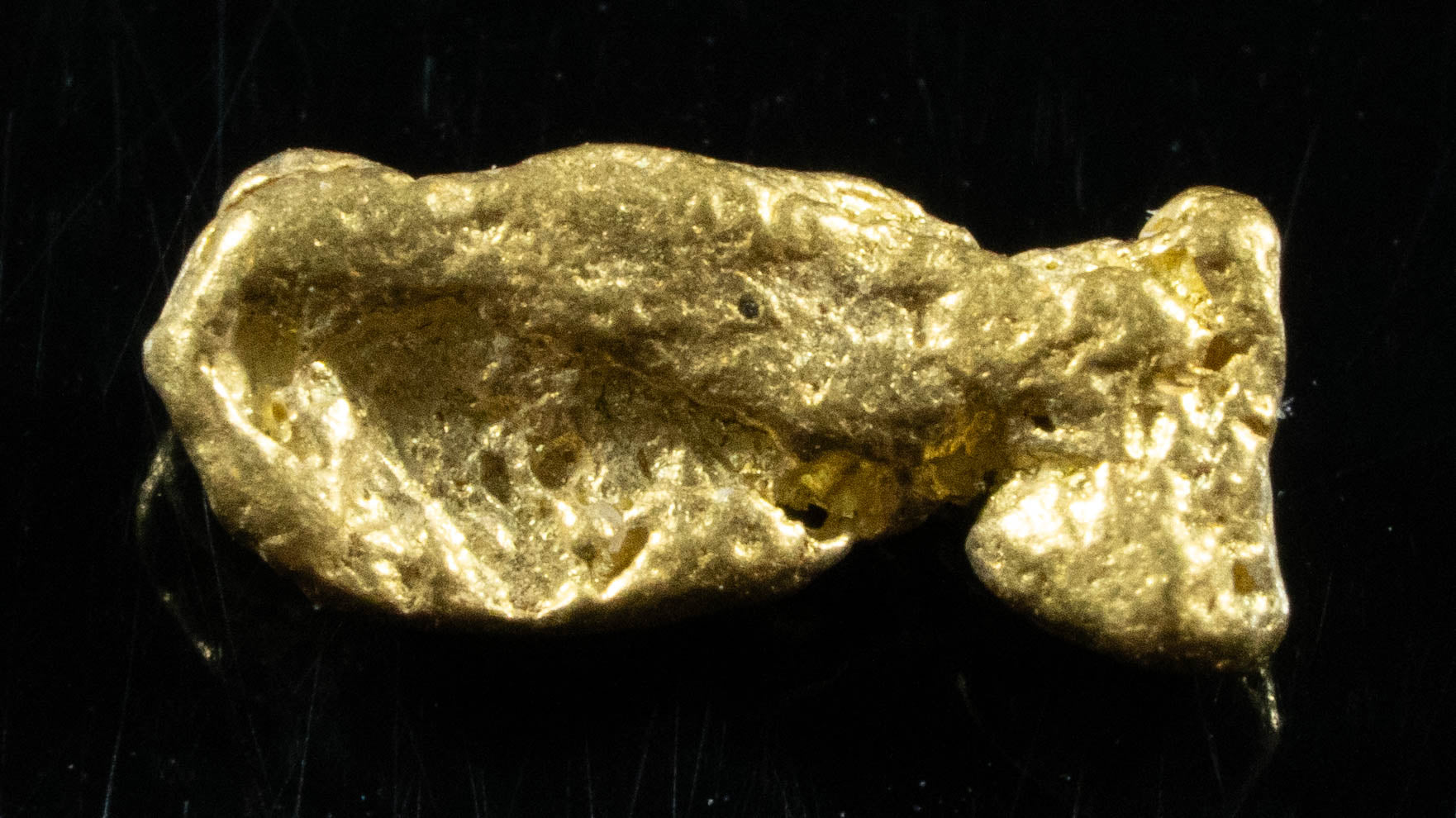 #791 Natural Gold Nugget Australian .43 Grams Genuine