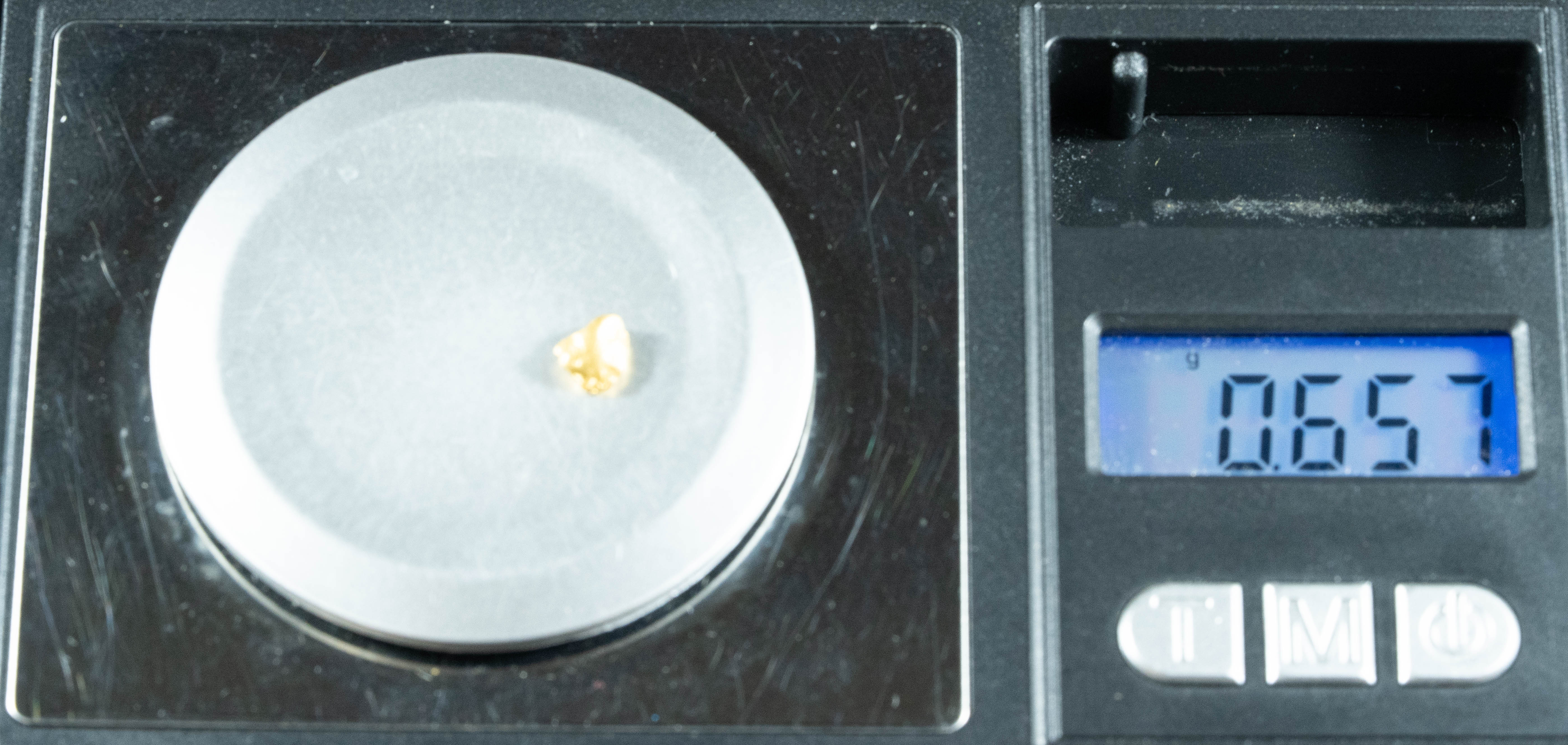 #793 Natural Gold Nugget Australian .65 Grams Genuine