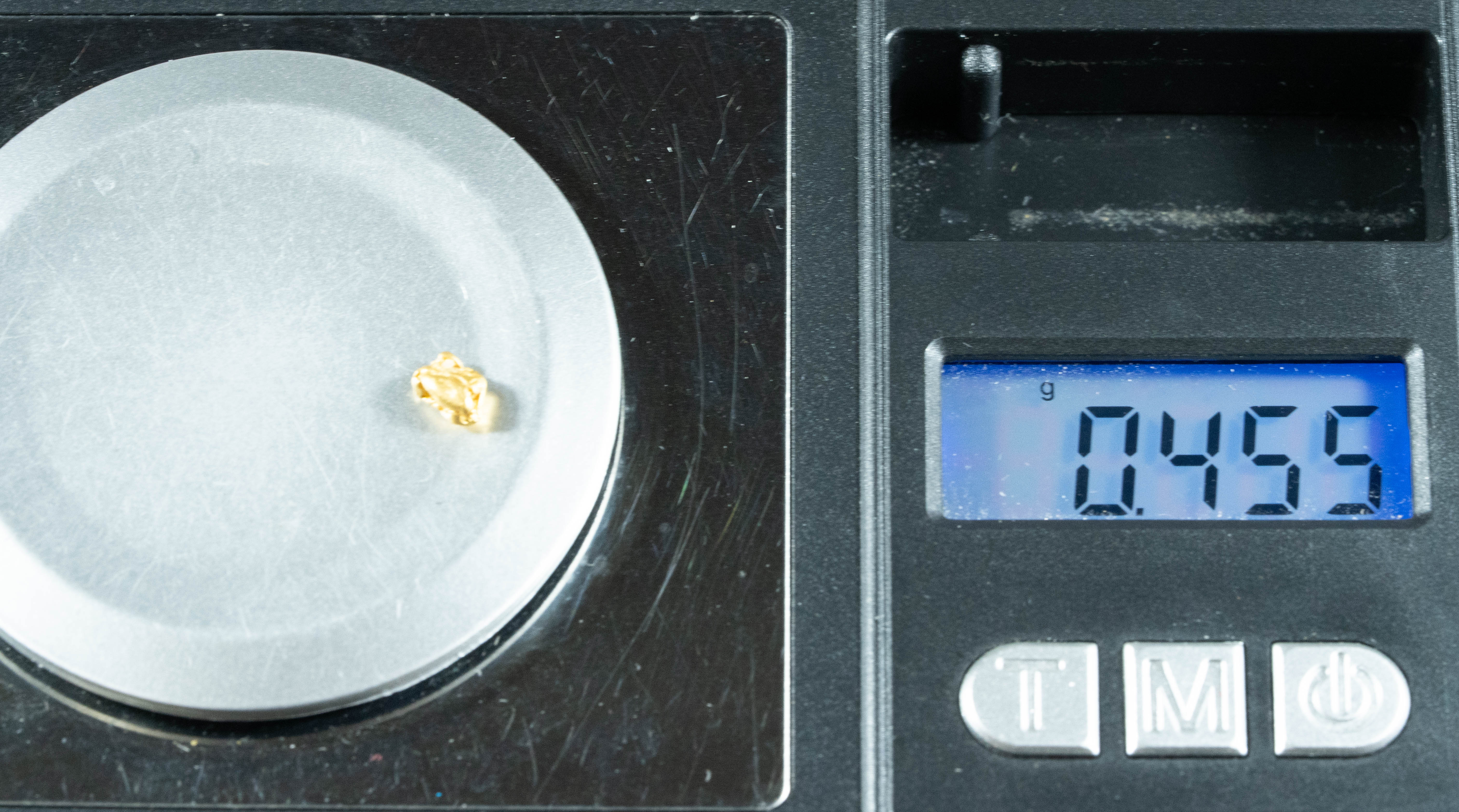 #794 Natural Gold Nugget Australian .45 Grams Genuine