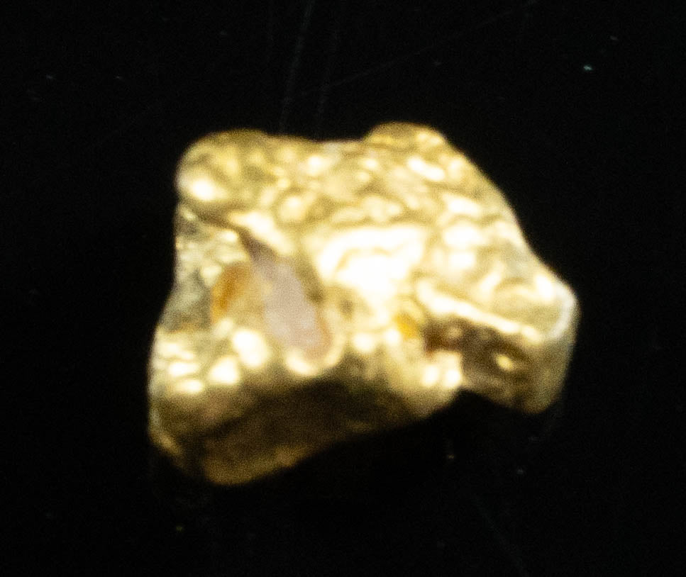 #797 Natural Gold Nugget Australian .50 Grams Genuine