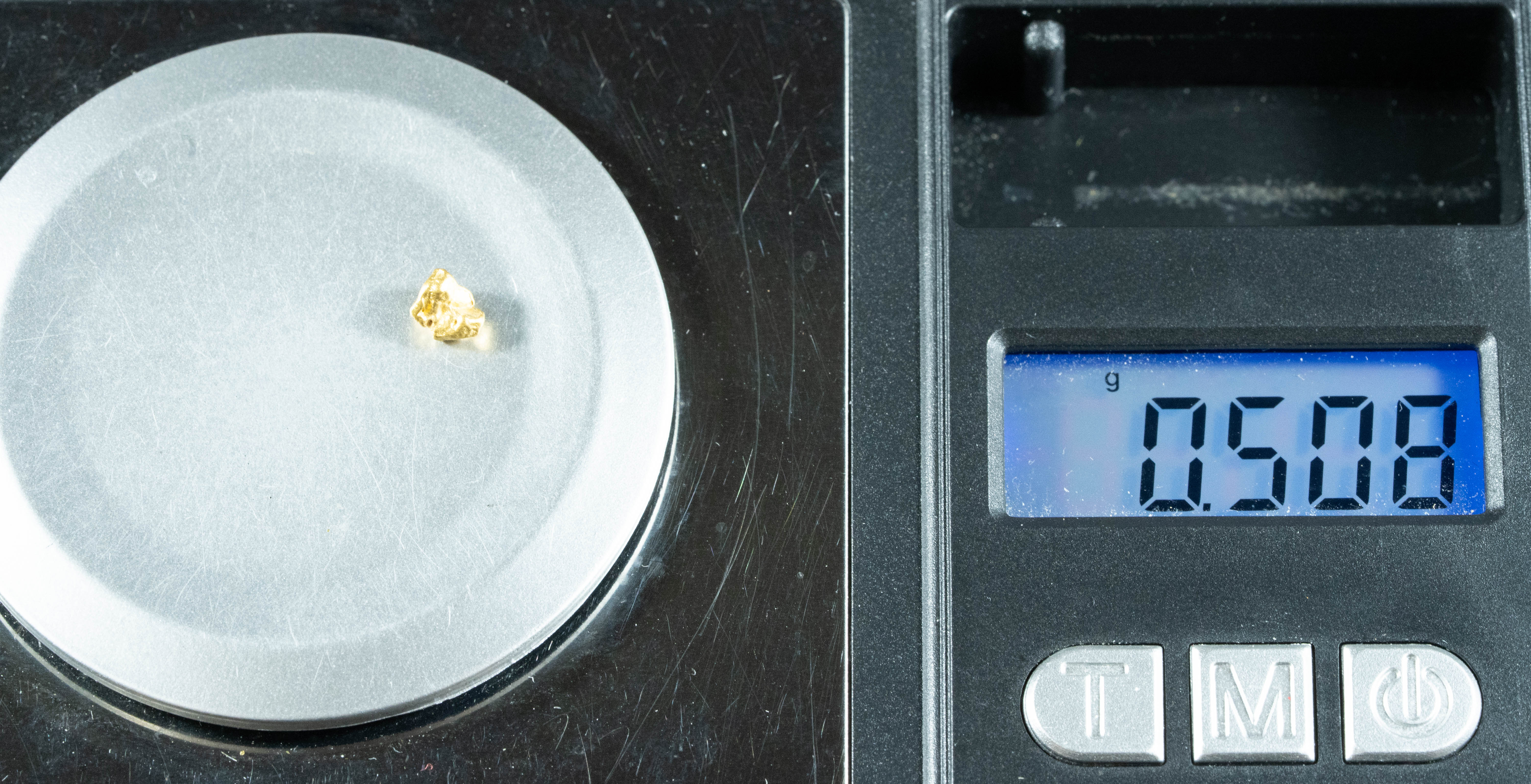 #797 Natural Gold Nugget Australian .50 Grams Genuine