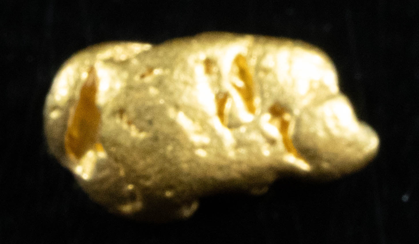 #802 Natural Gold Nugget Australian .61 Grams Genuine