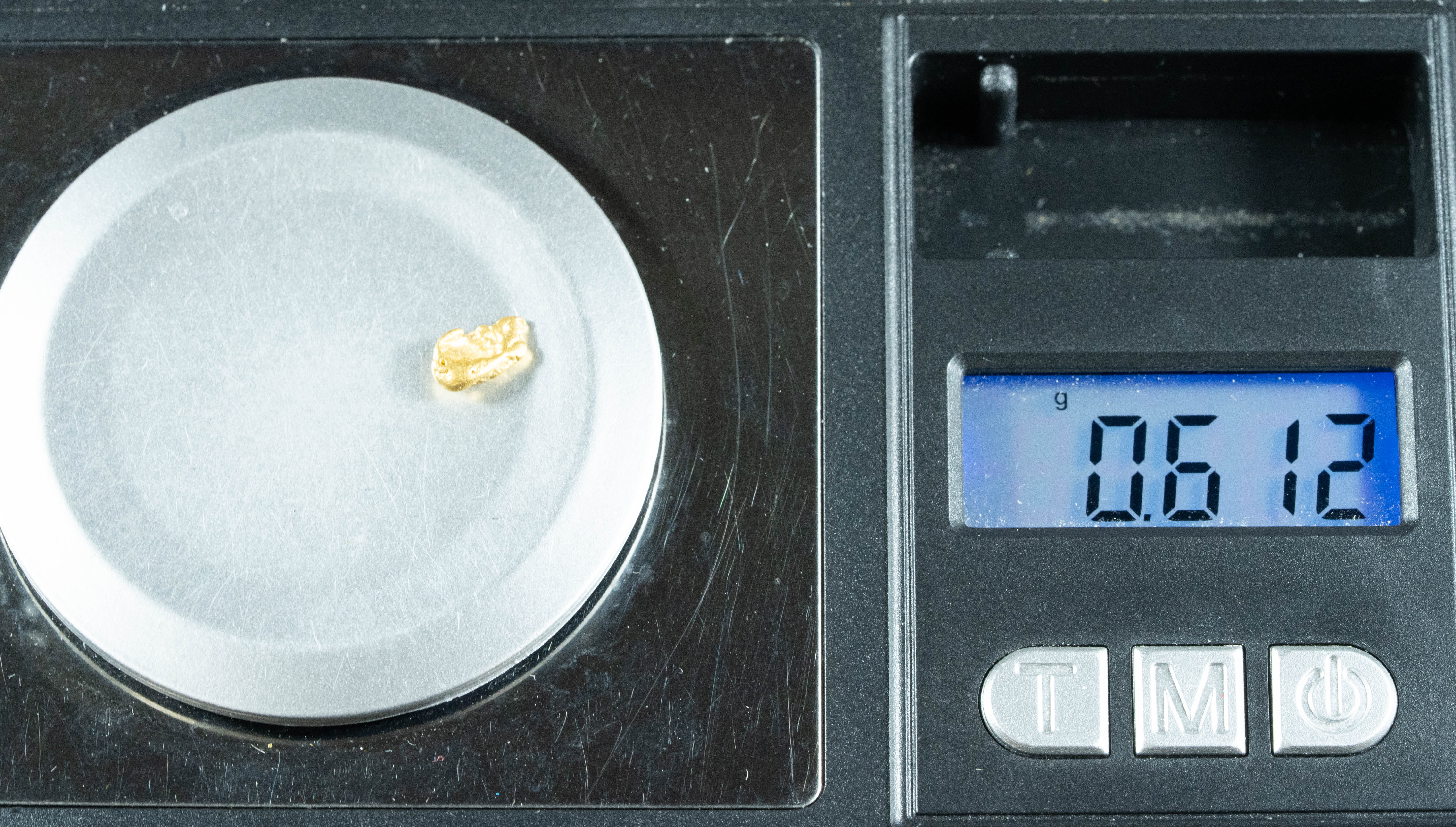 #802 Natural Gold Nugget Australian .61 Grams Genuine