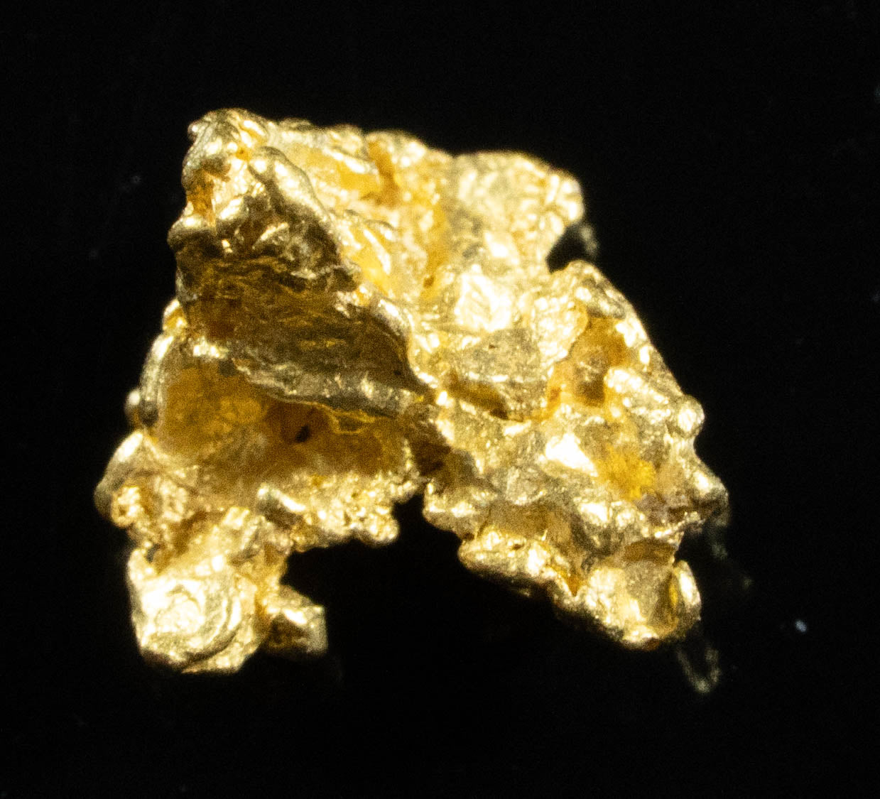 #805 Natural Gold Nugget Australian .58 Grams Genuine