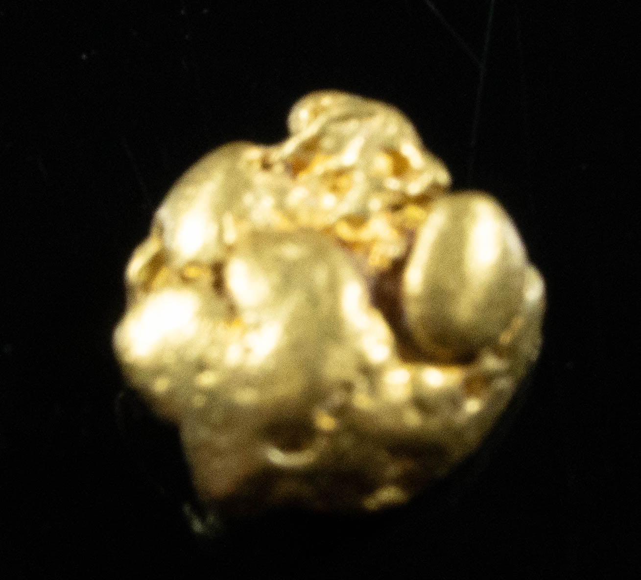 #810 Natural Gold Nugget Australian .46 Grams Genuine