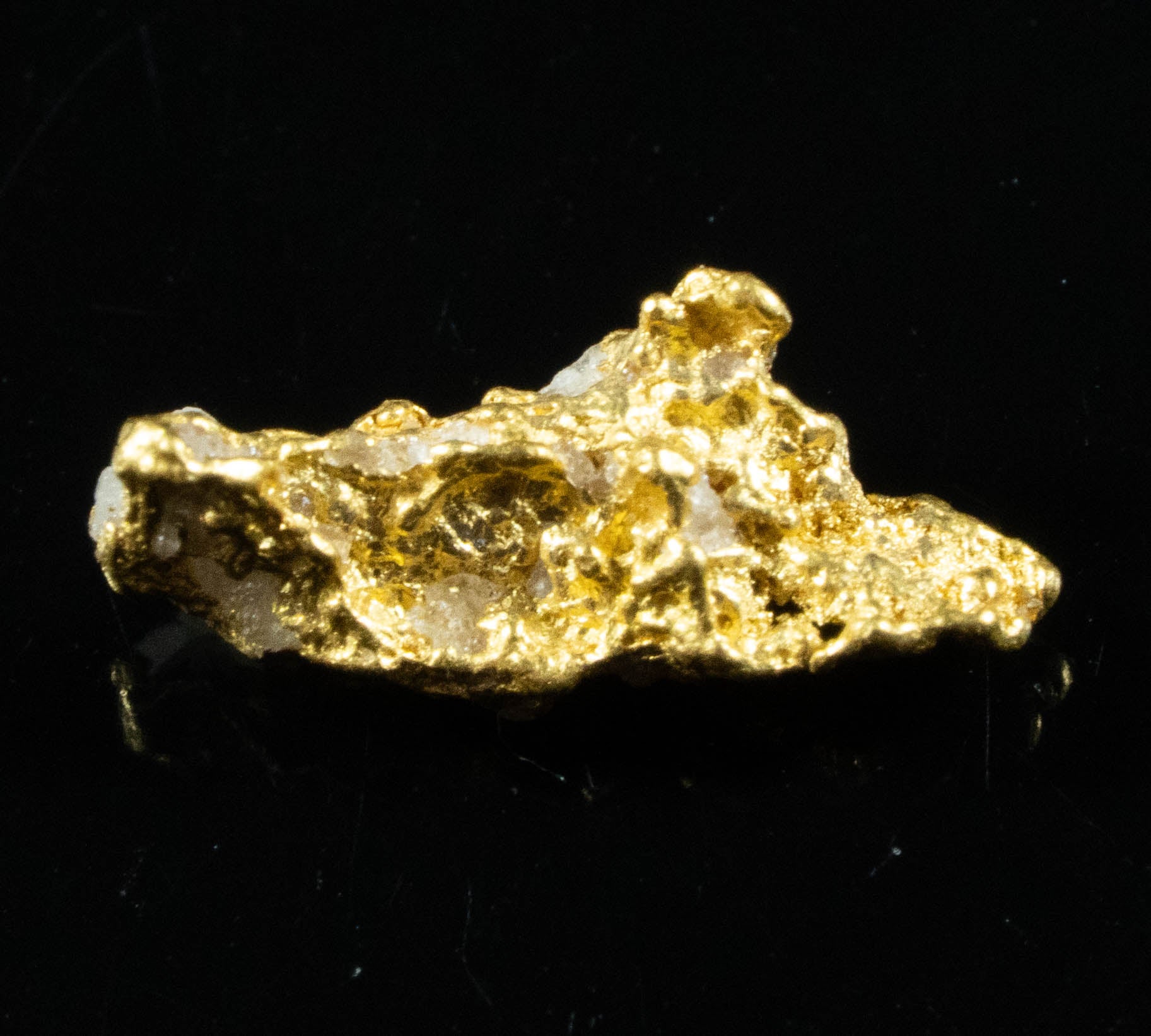 #865 Natural Gold Nugget Australian .36 Grams Genuine