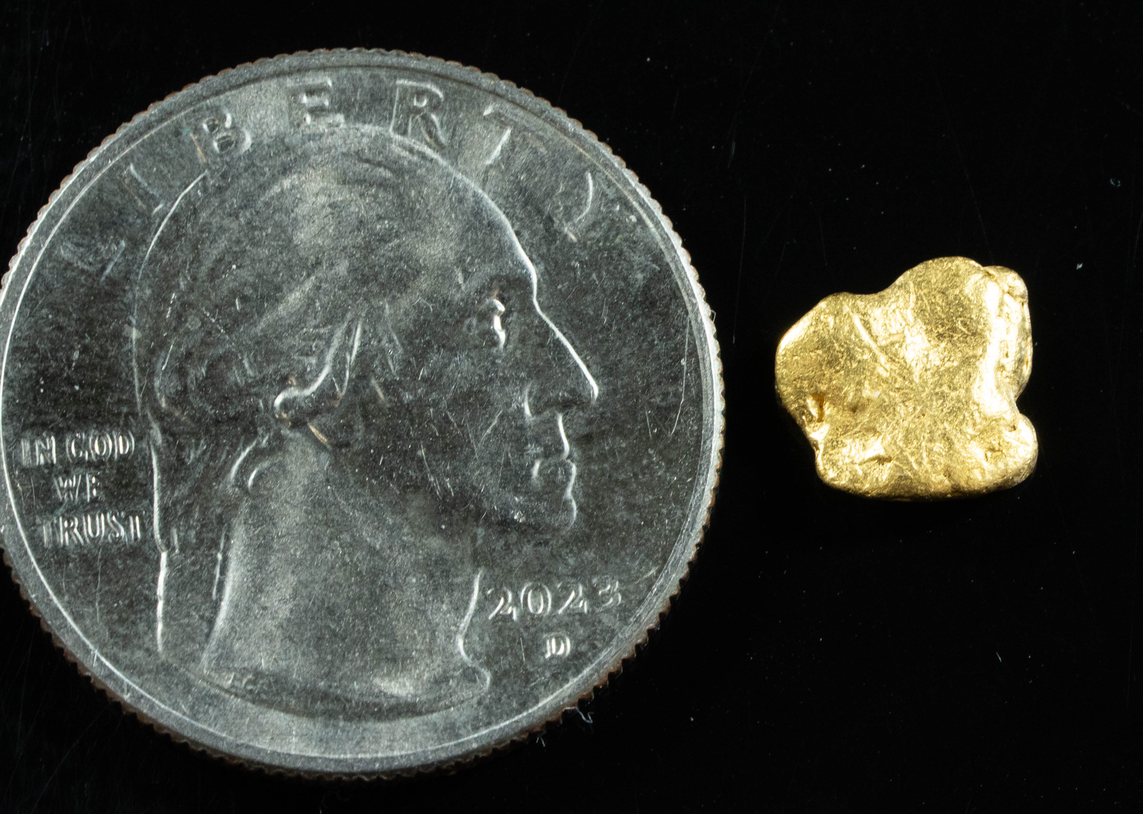 #826 Natural Gold Nugget Australian 1.20 Grams Genuine