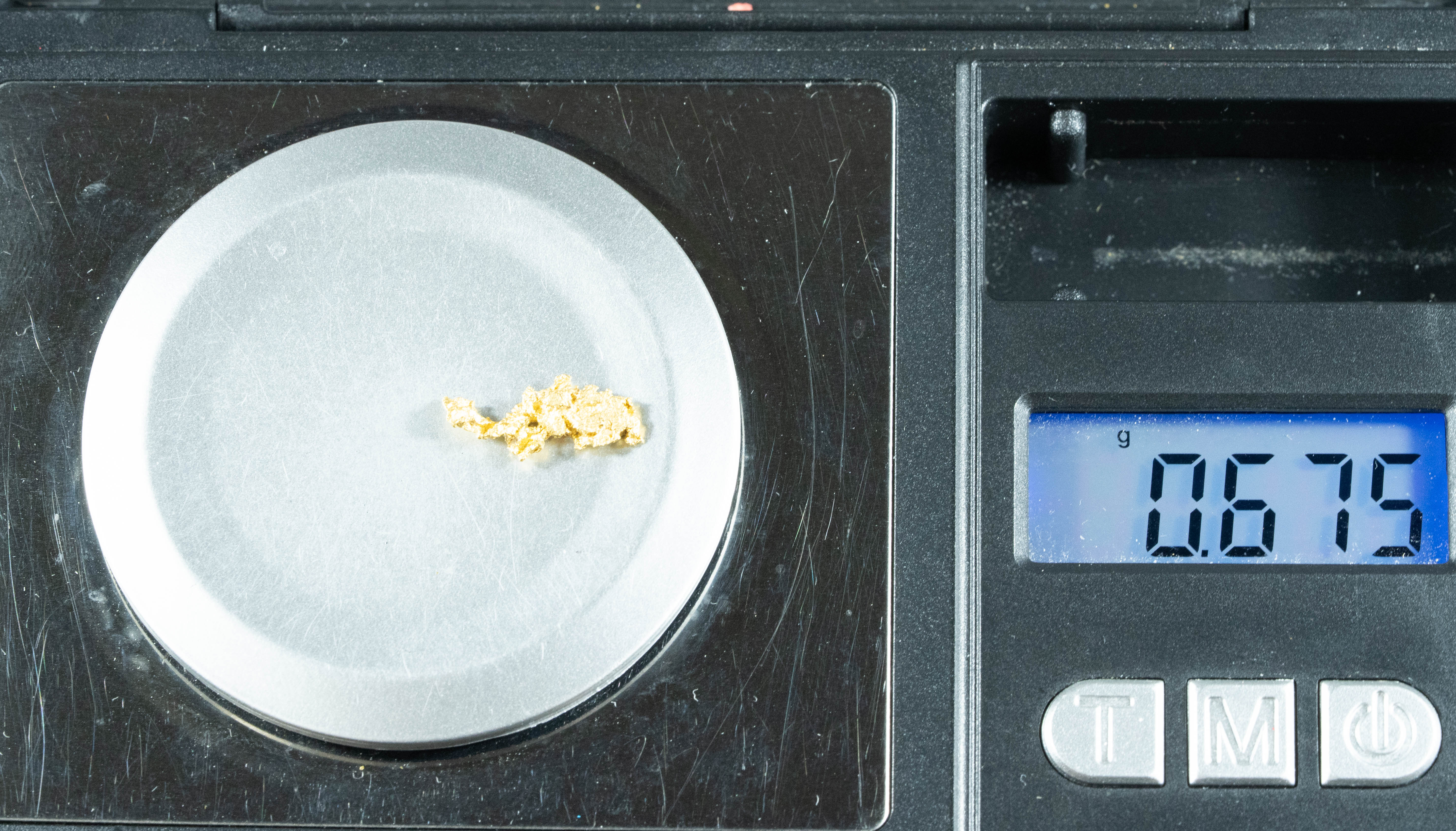 #845 Natural Gold Nugget Australian .67 Grams Genuine