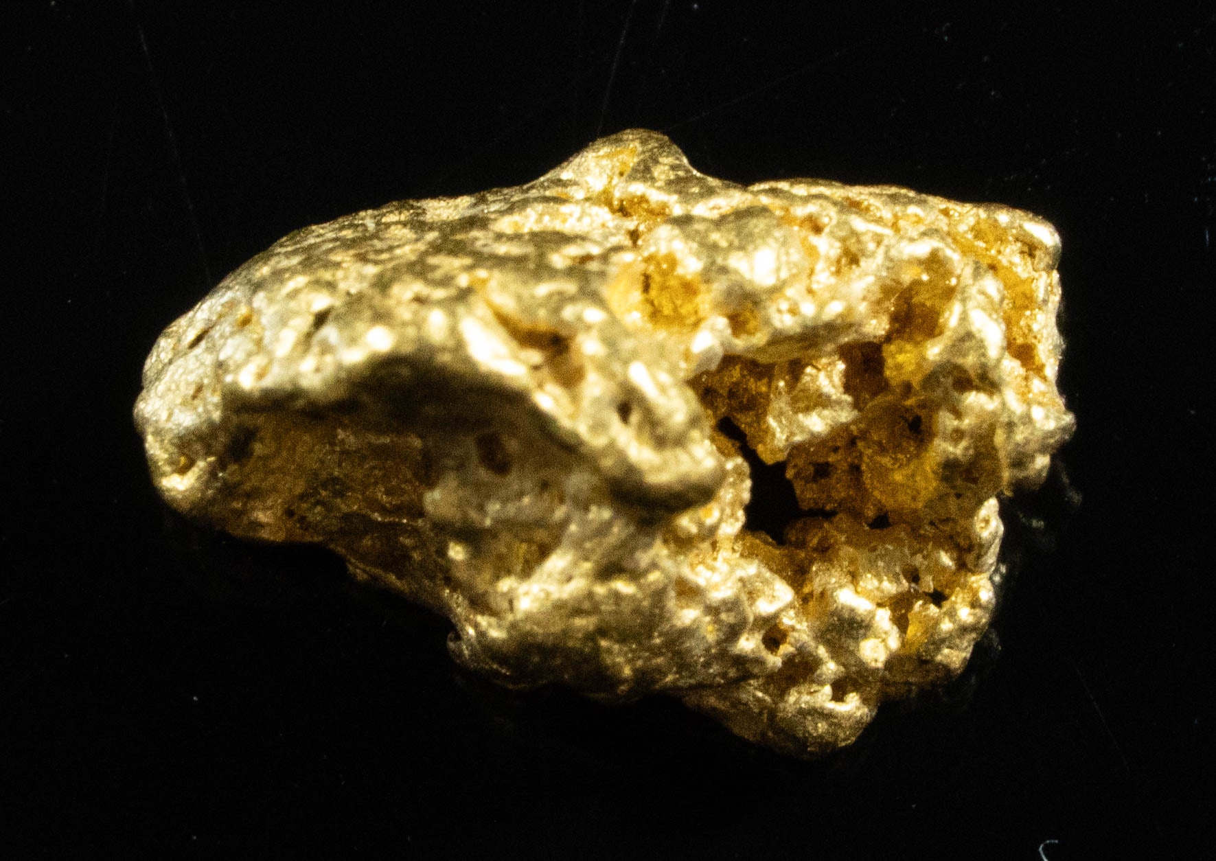 #847 Natural Gold Nugget Australian 1.70 Grams Genuine