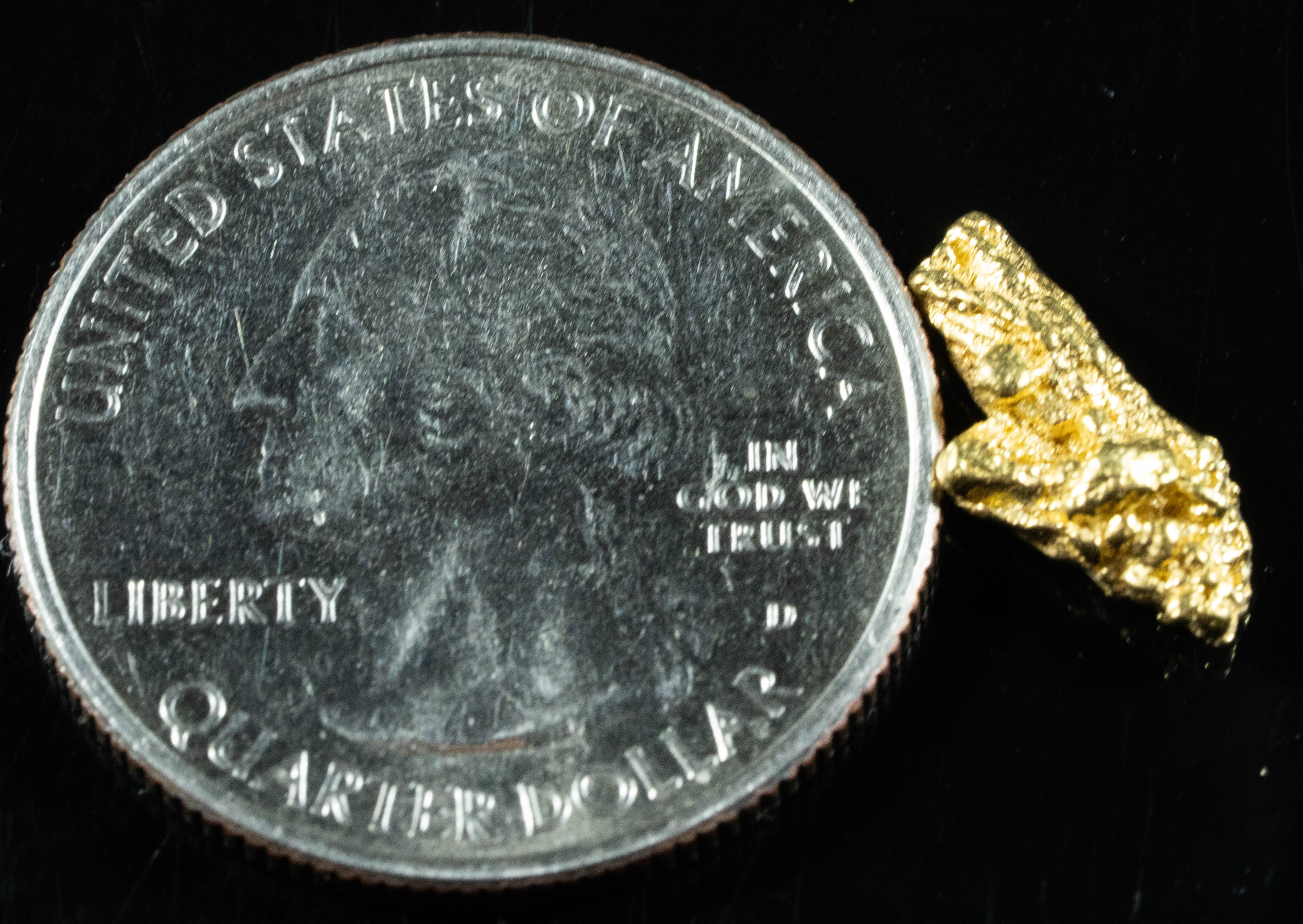 #14 Alaskan BC Natural Gold Nugget 1.06 Grams Genuine