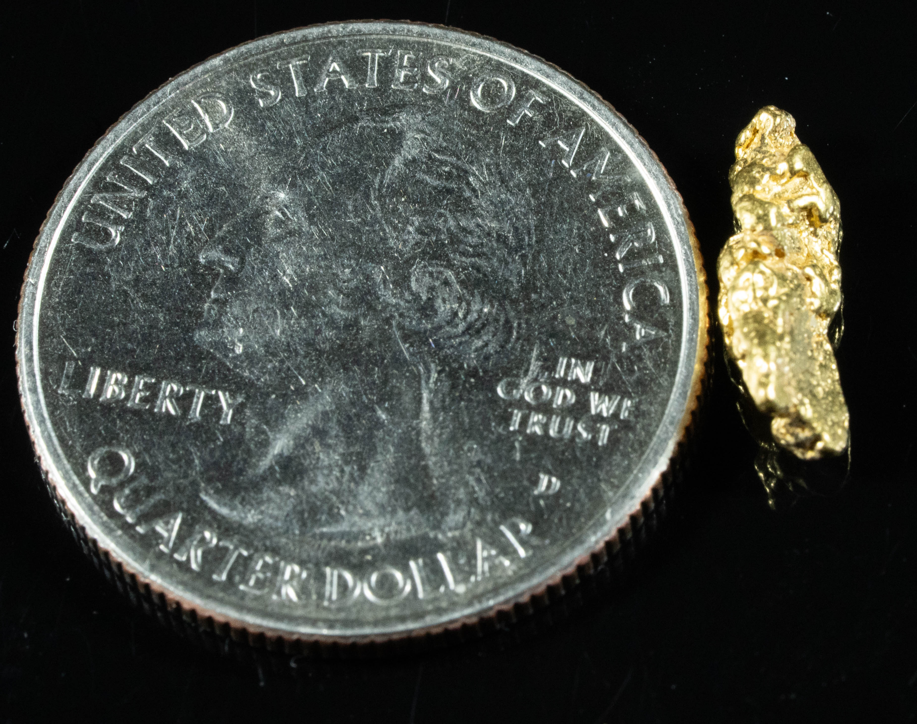 #18 Alaskan BC Natural Gold Nugget 1.37 Grams Genuine