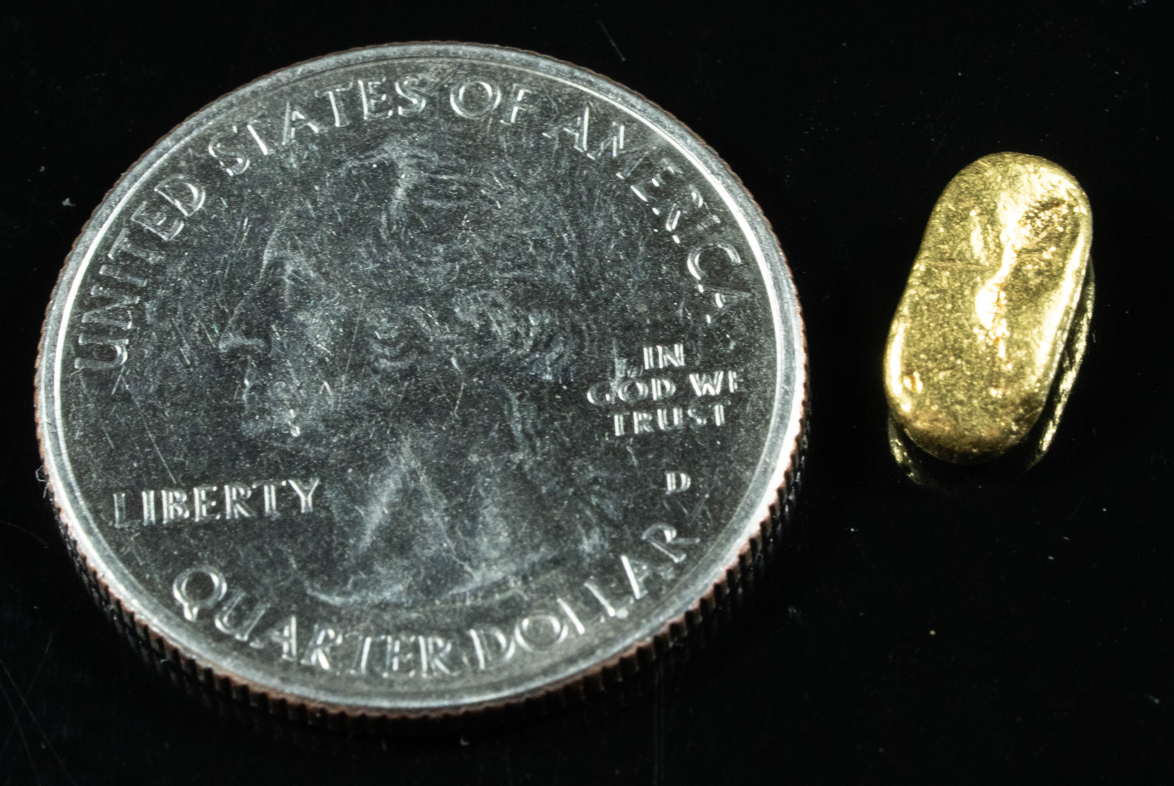 #24 Alaskan BC Natural Gold Nugget 1.73 Grams Genuine