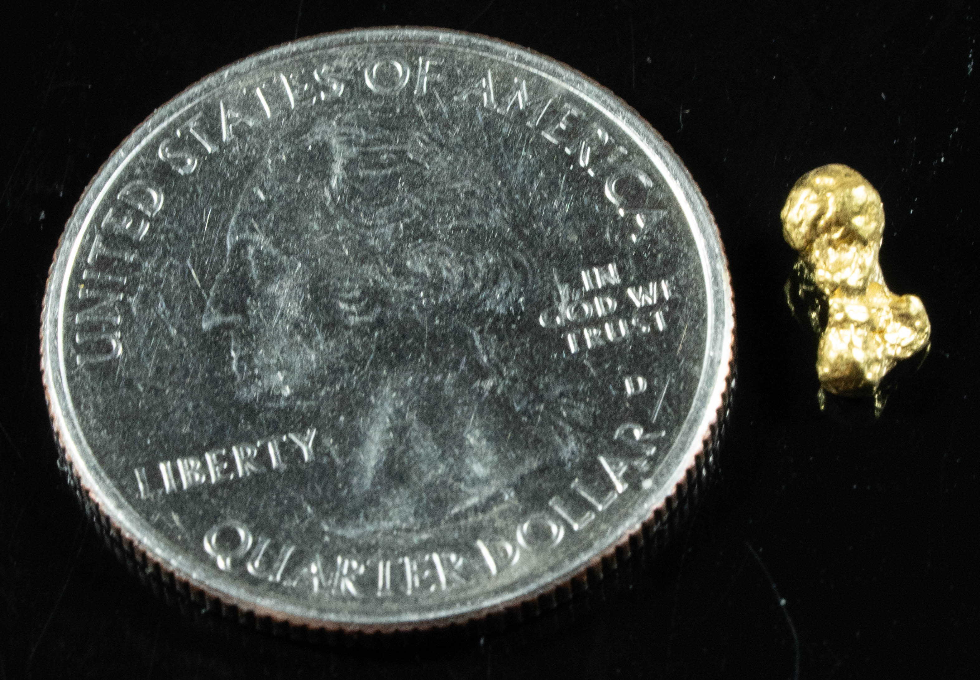 #47 Alaskan BC Natural Gold Nugget .73 Grams Genuine