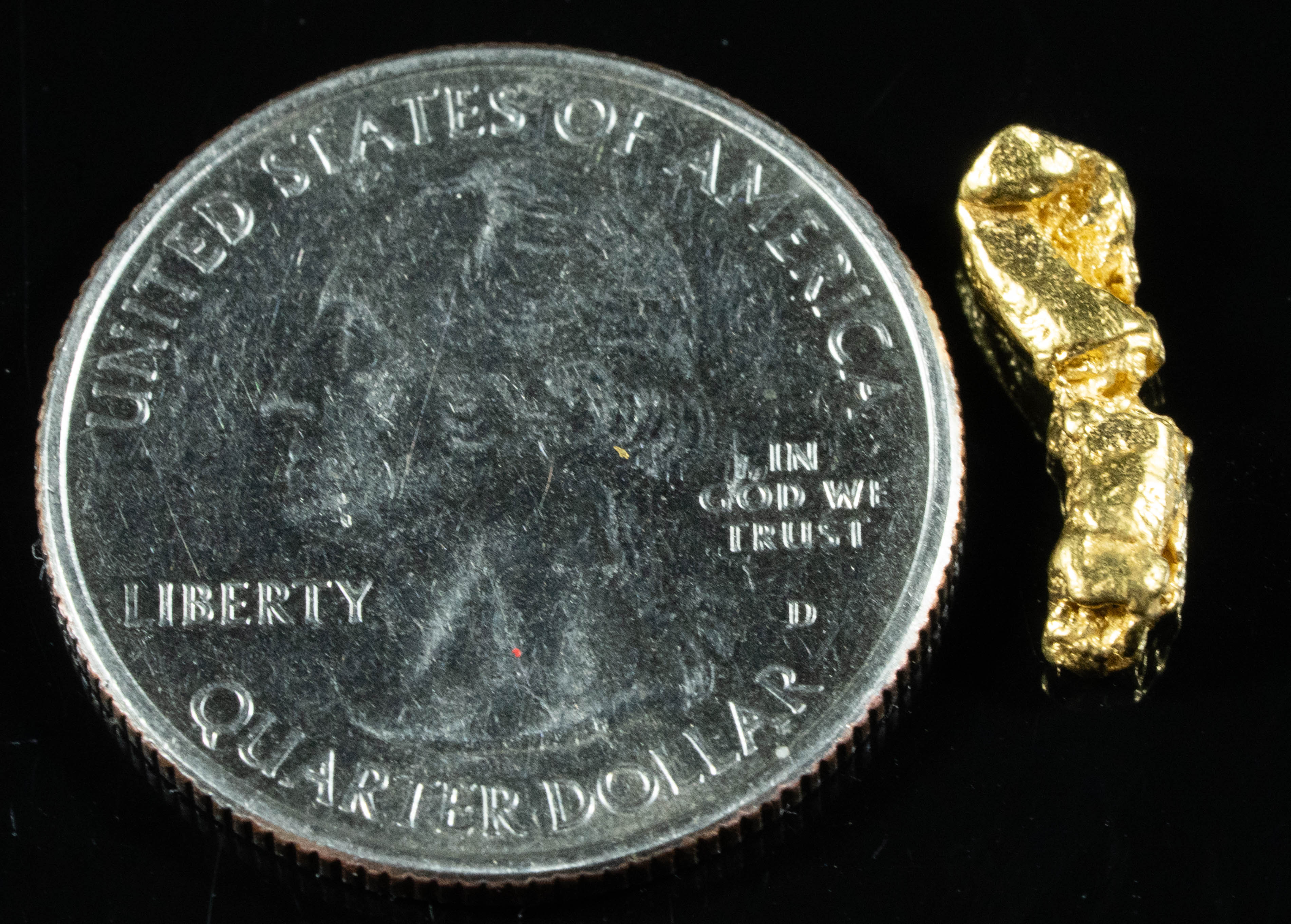 #64 Alaskan BC Natural Gold Nugget 1.47 Grams Genuine