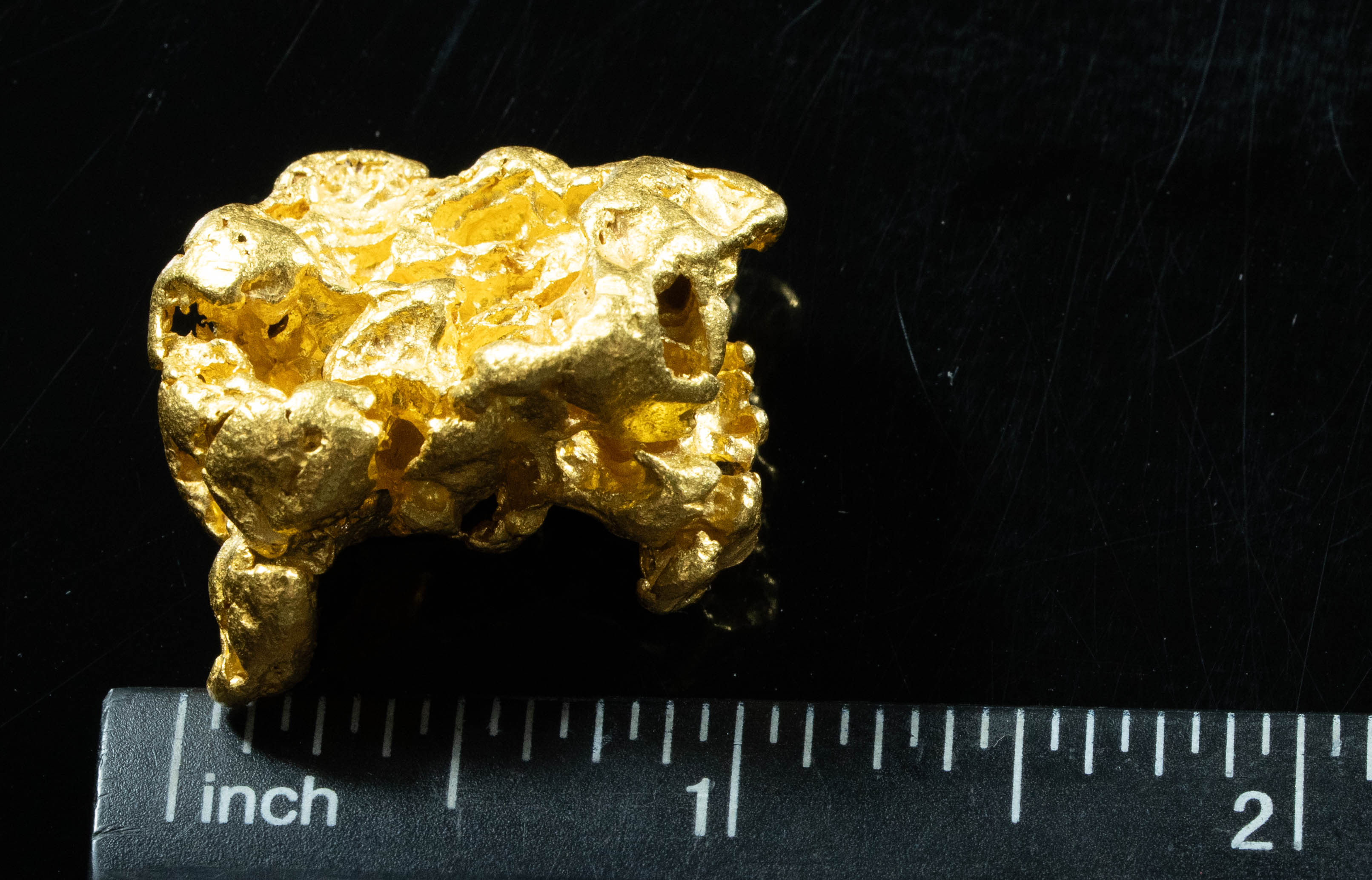 #1203 Natural Gold Nugget Australian 40.60 Grams Genuine
