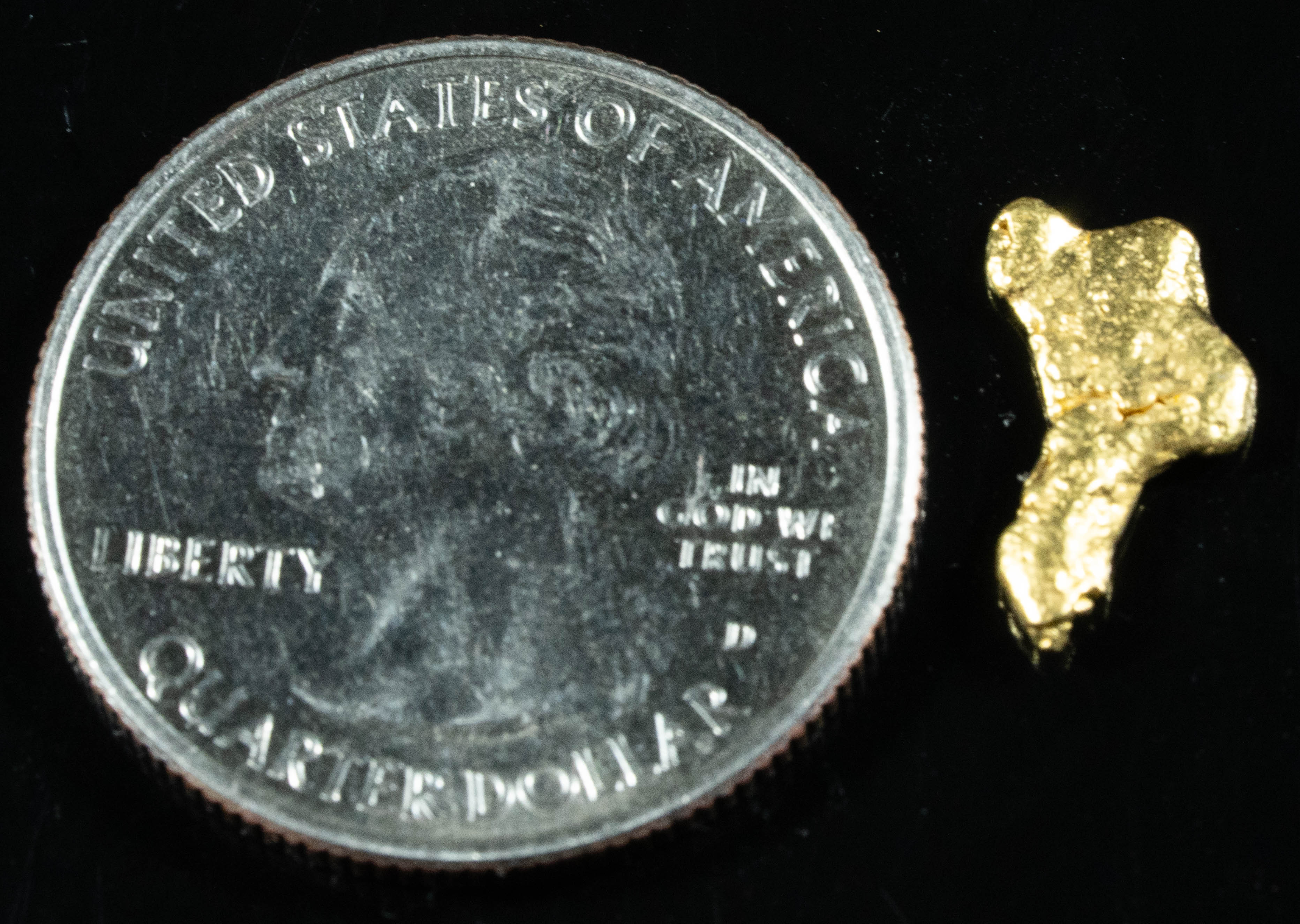#149 Alaskan BC Natural Gold Nugget .84 Grams Genuine