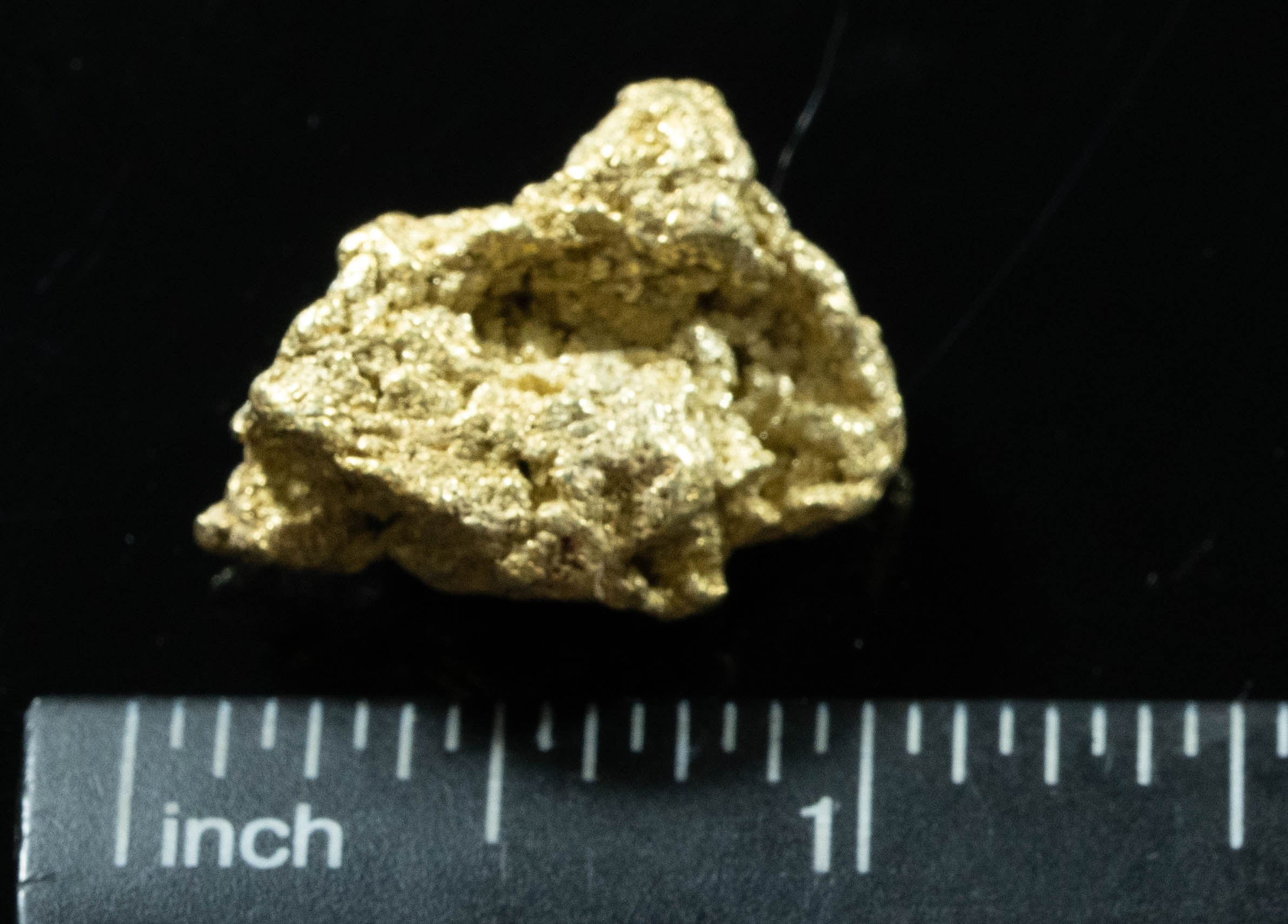 #368 Alaskan BC Natural Gold Nugget 15.46 Grams Genuine