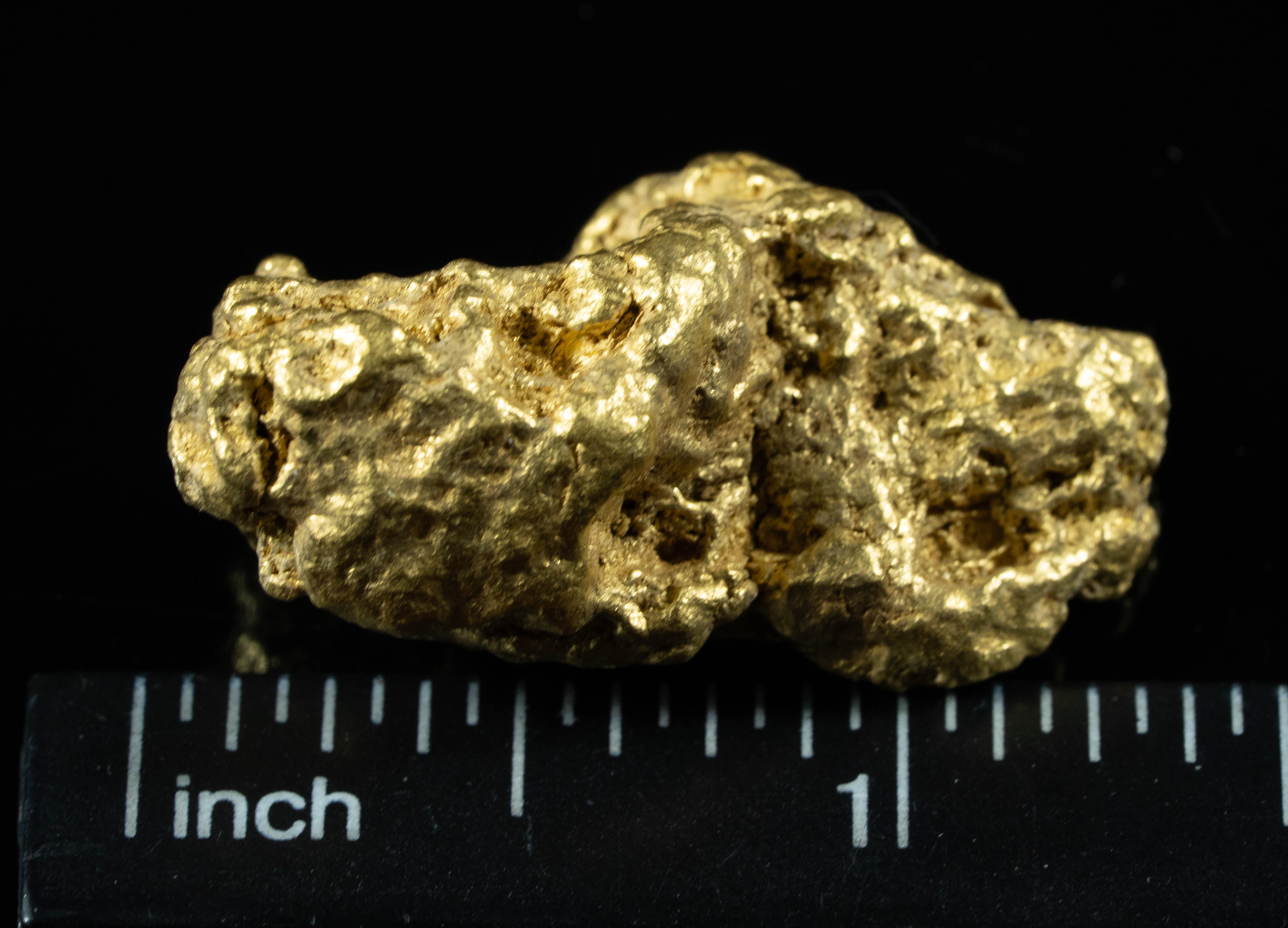 #1214 Natural Gold Nugget Australian 29.66 Grams Genuine
