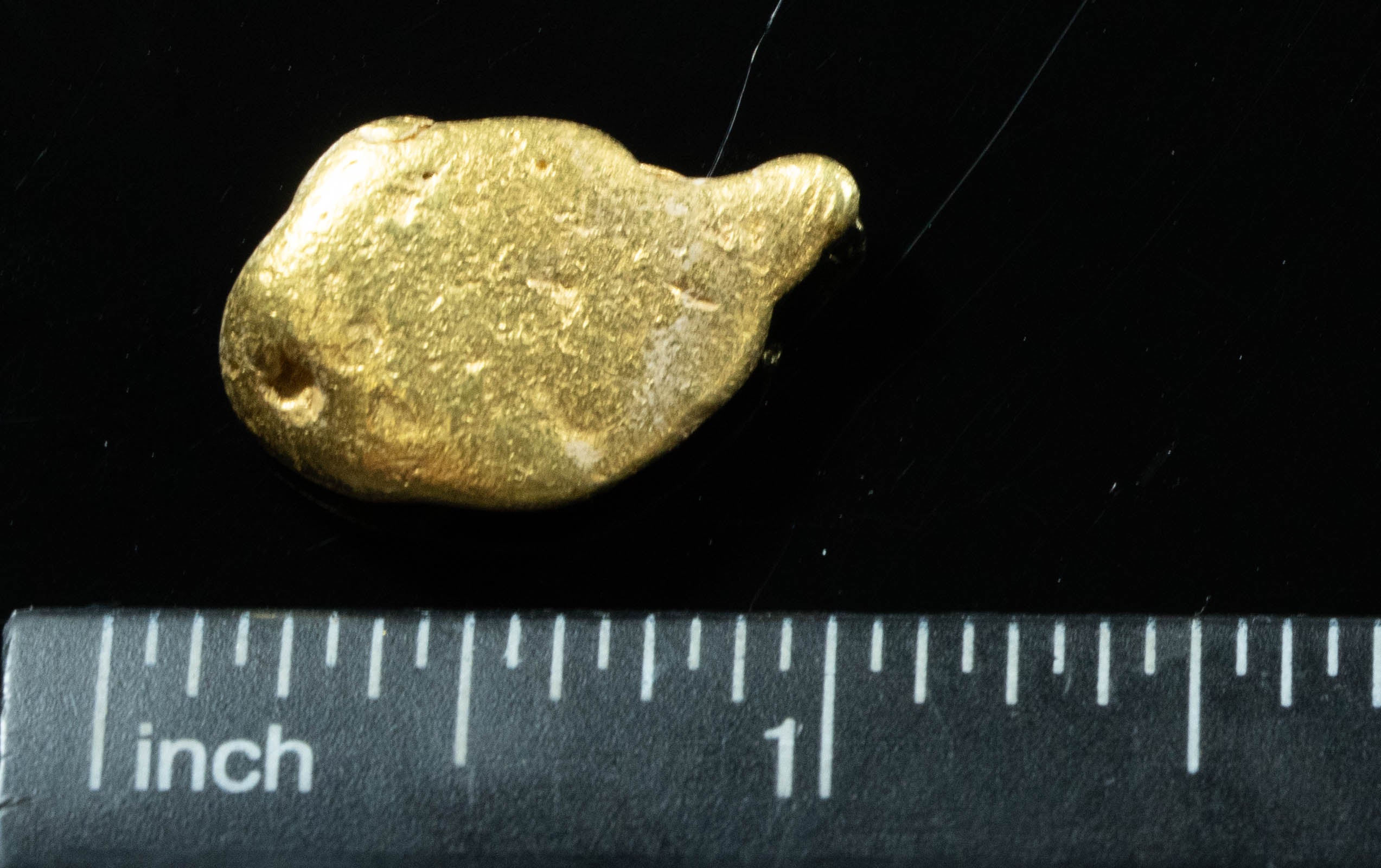 #378 Alaskan BC Natural Gold Nugget 12.25 Grams Genuine