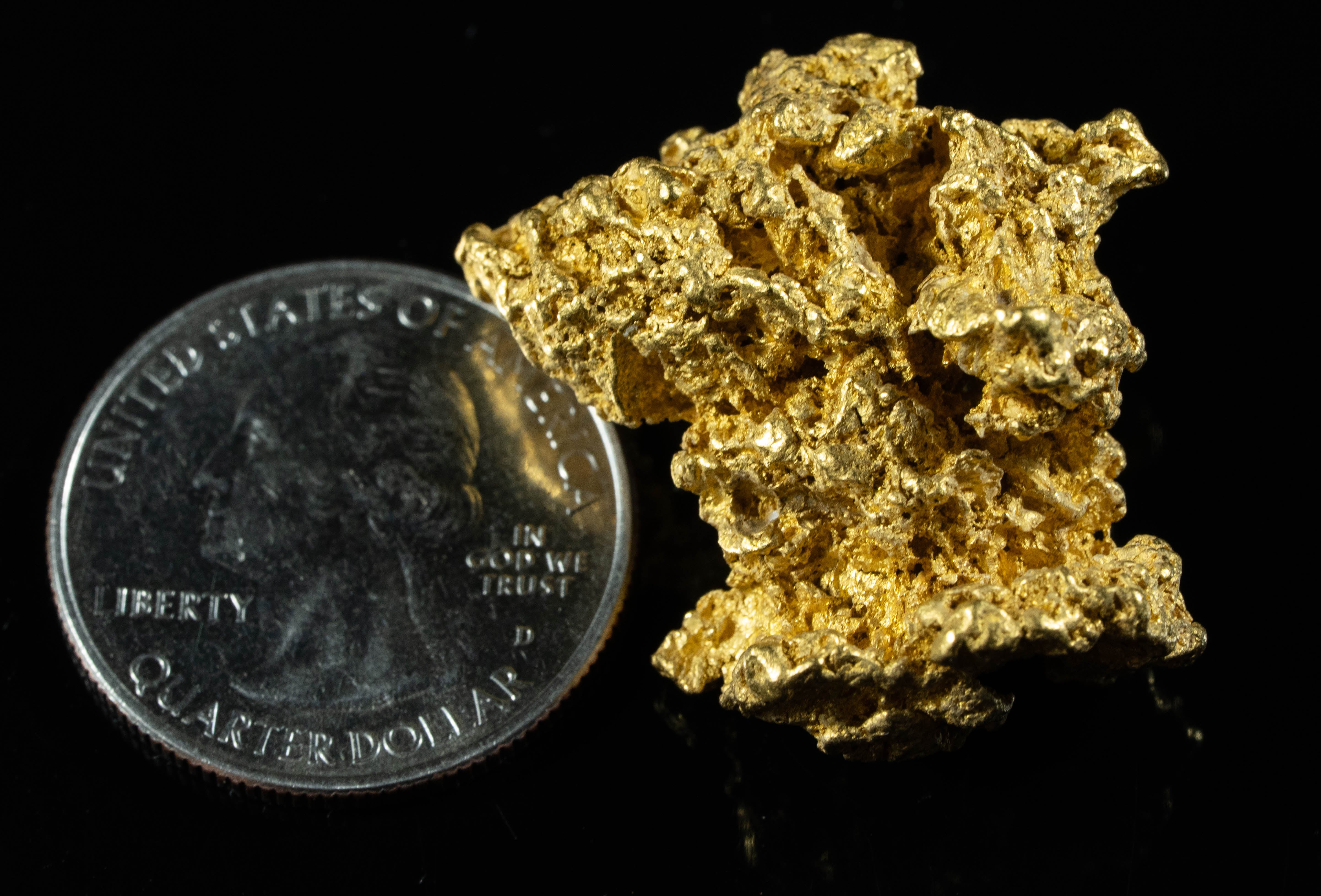 #1216 Natural Gold Nugget Australian 29.93 Grams Genuine