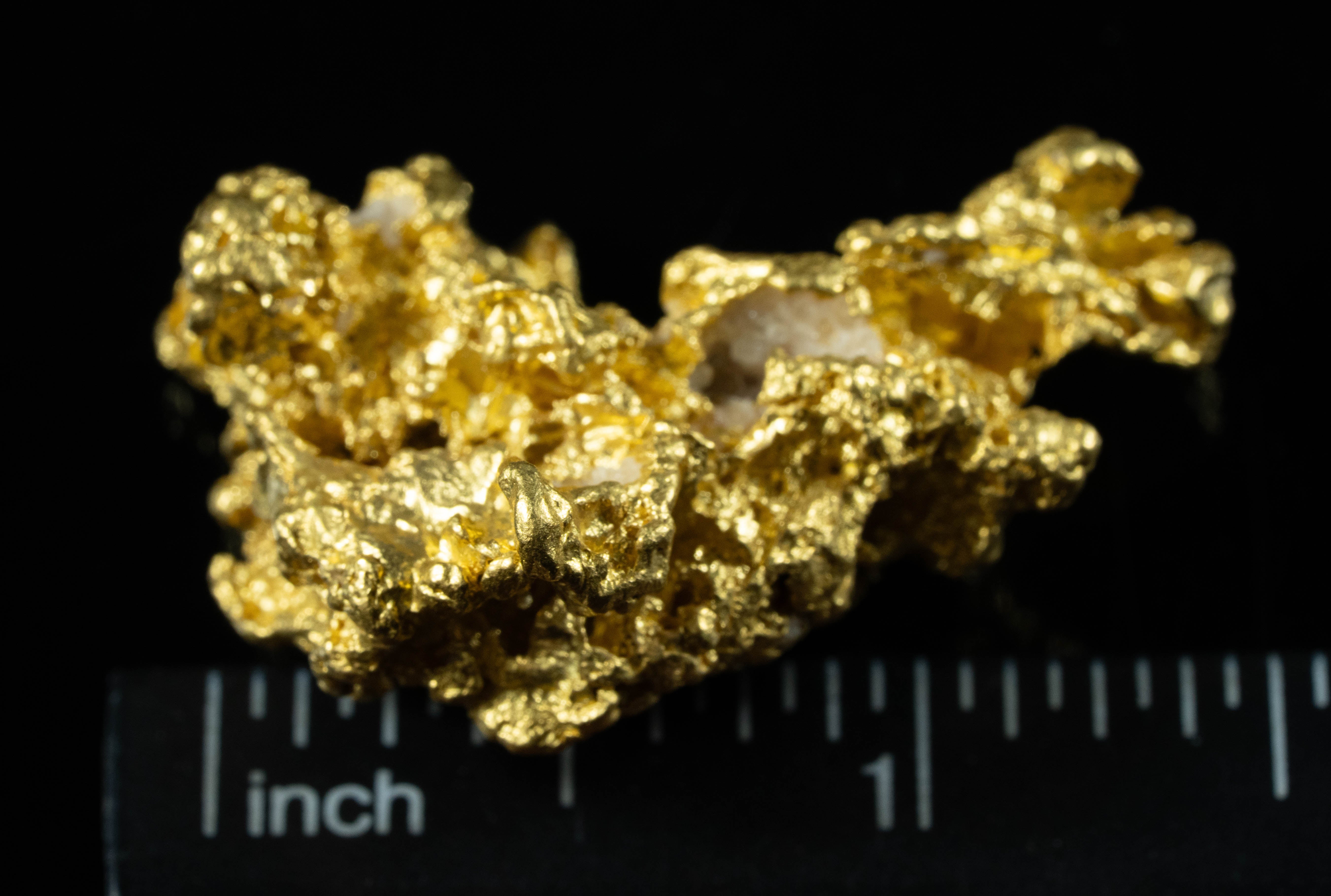#1217 Natural Gold Nugget Australian 44.17 Grams Genuine