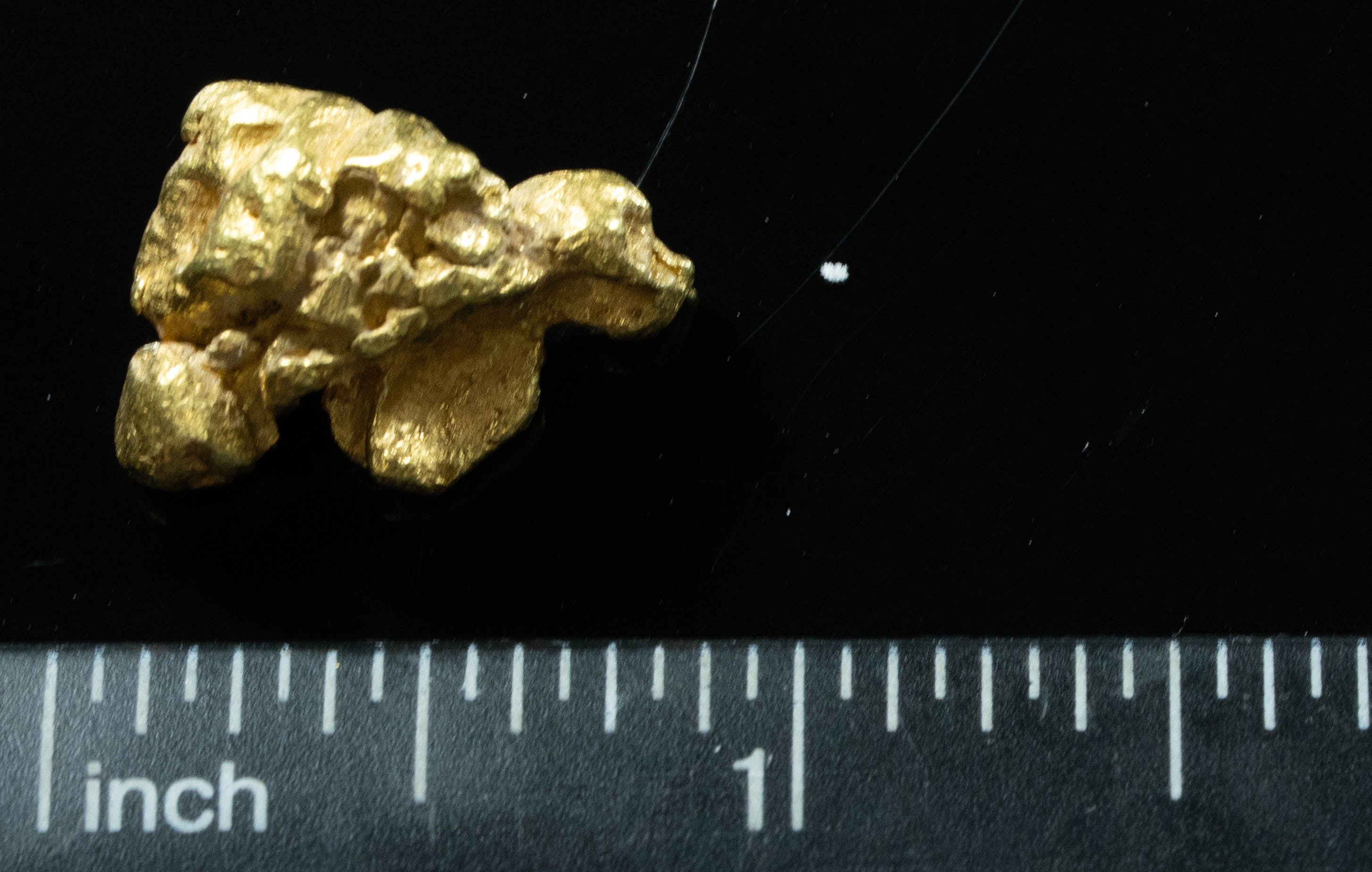 #382 Alaskan BC Natural Gold Nugget 11.44 Grams Genuine