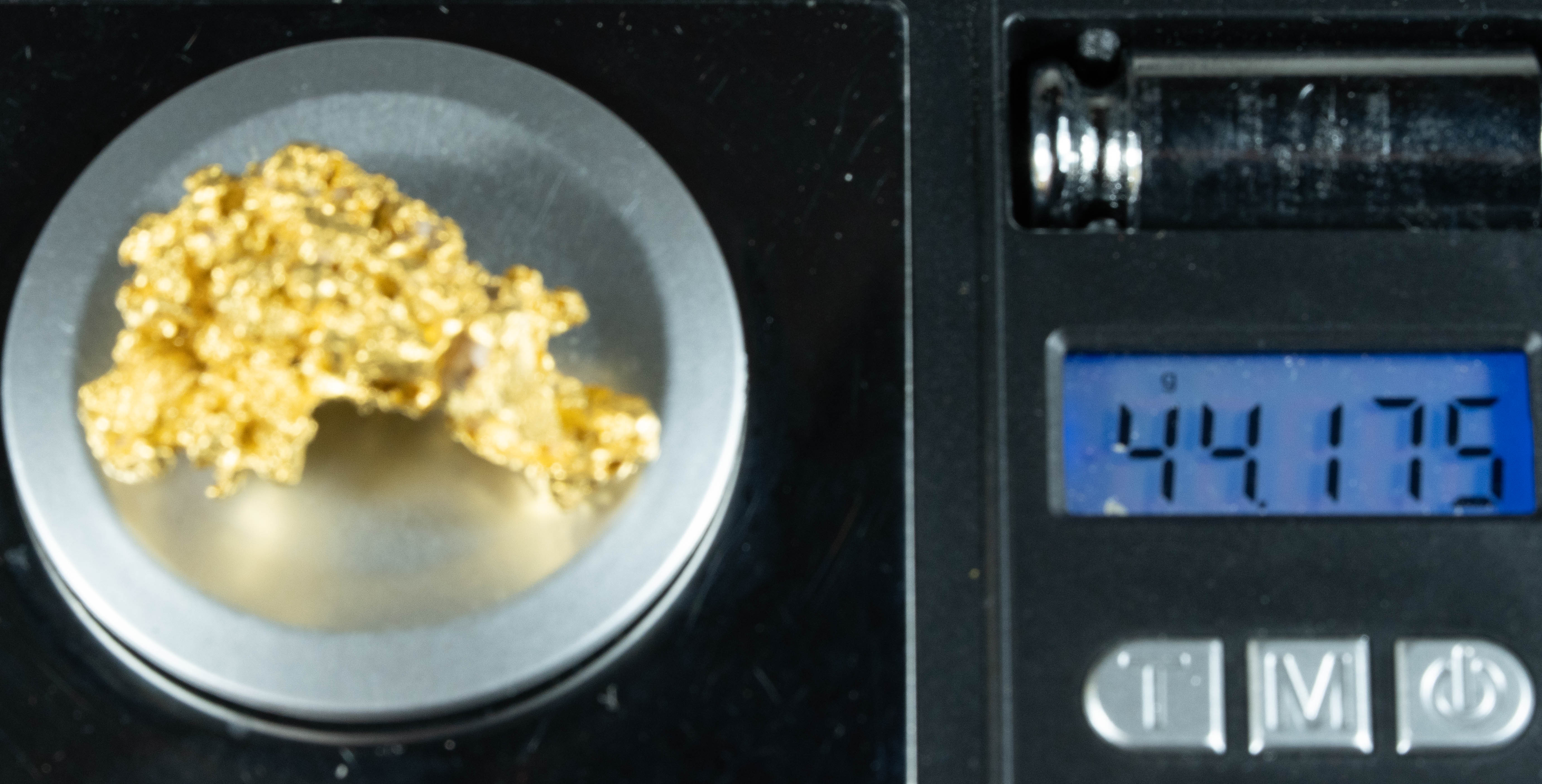 #1217 Natural Gold Nugget Australian 44.17 Grams Genuine