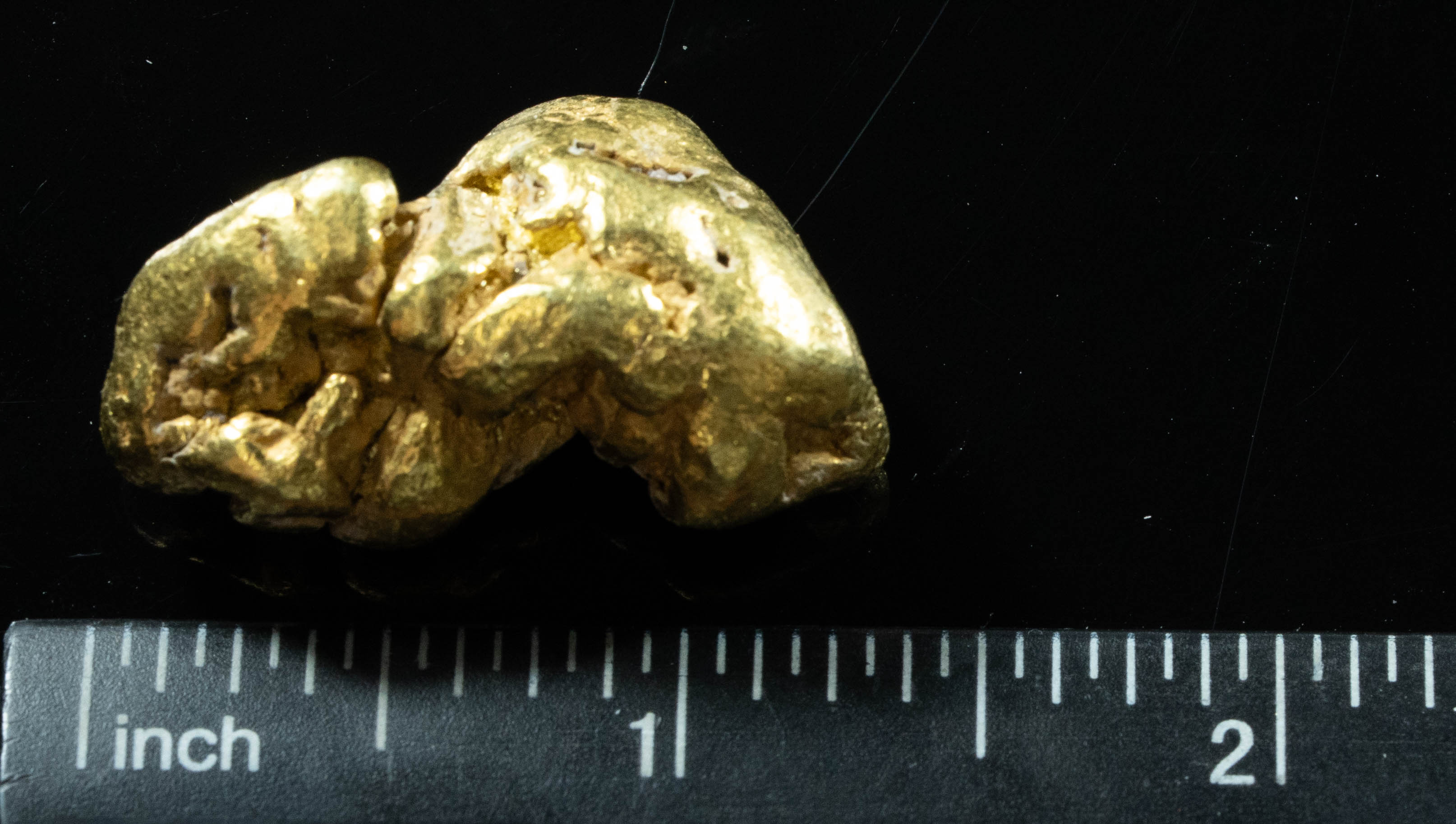 #541 Large Alaskan BC Gold Nugget 41.45 Grams Genuine