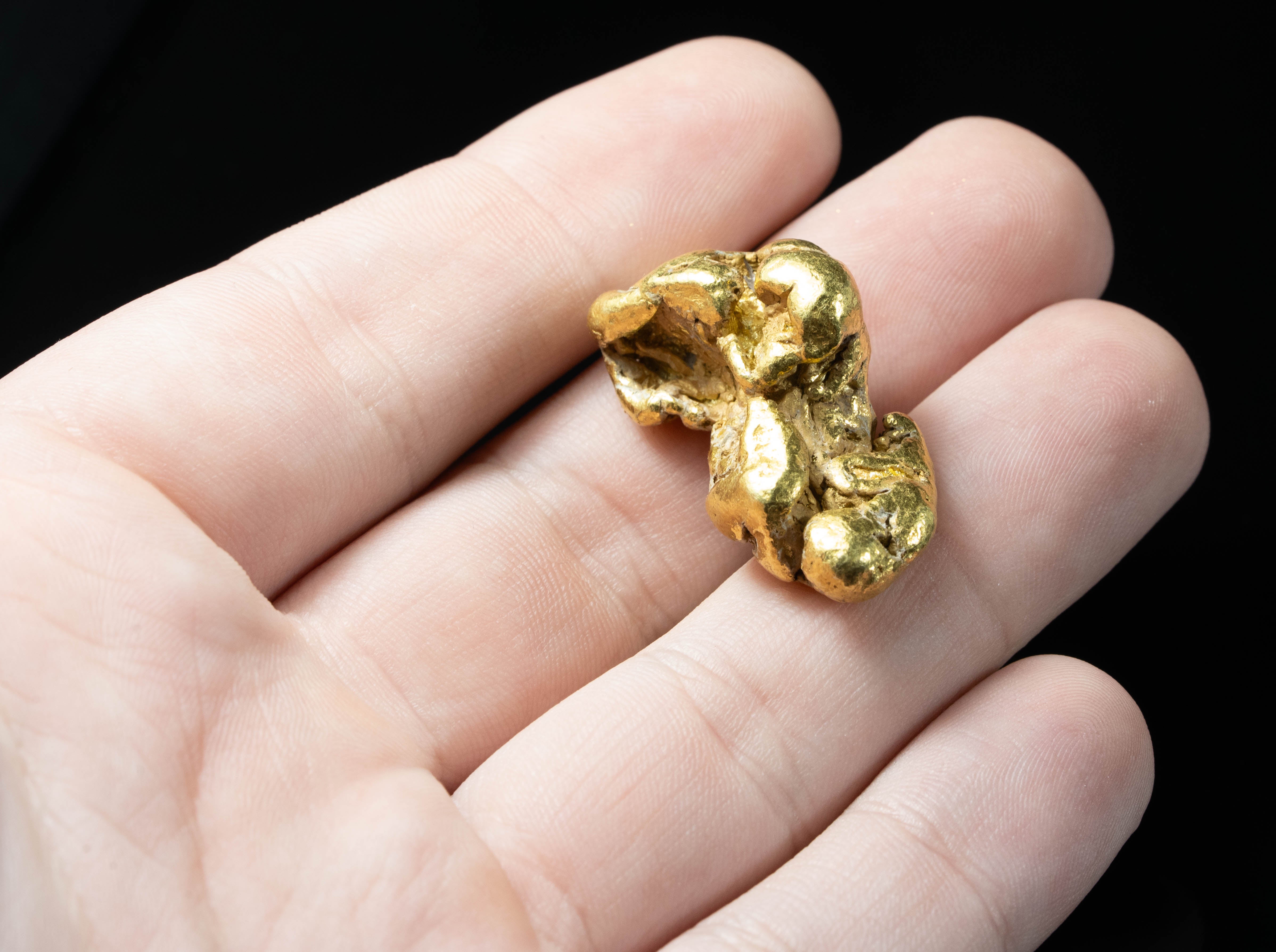 #541 Large Alaskan BC Gold Nugget 41.45 Grams Genuine