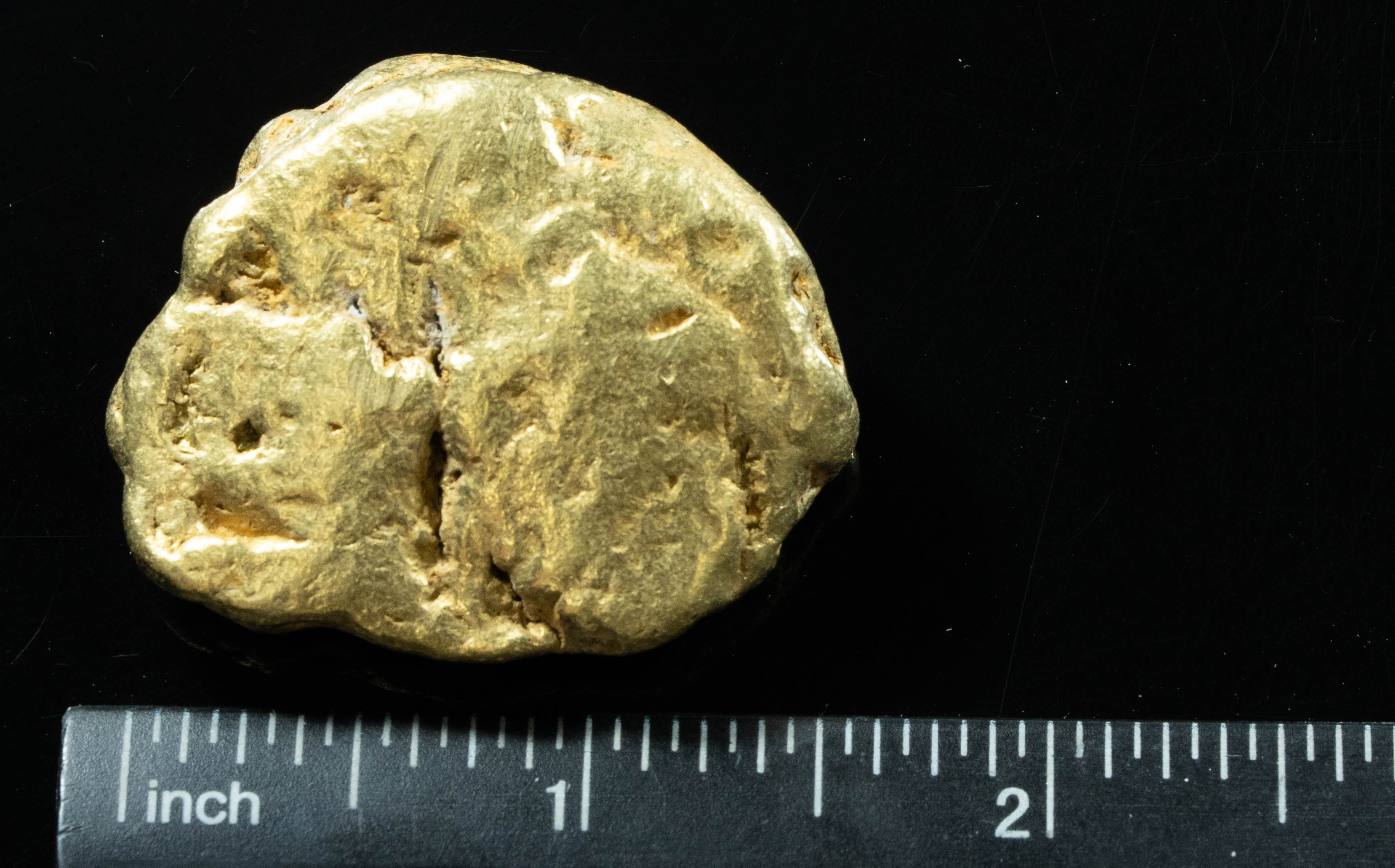 Large Alaskan BC Gold Nugget Genuine 123.26 Grams 3.96 Troy Ounces
