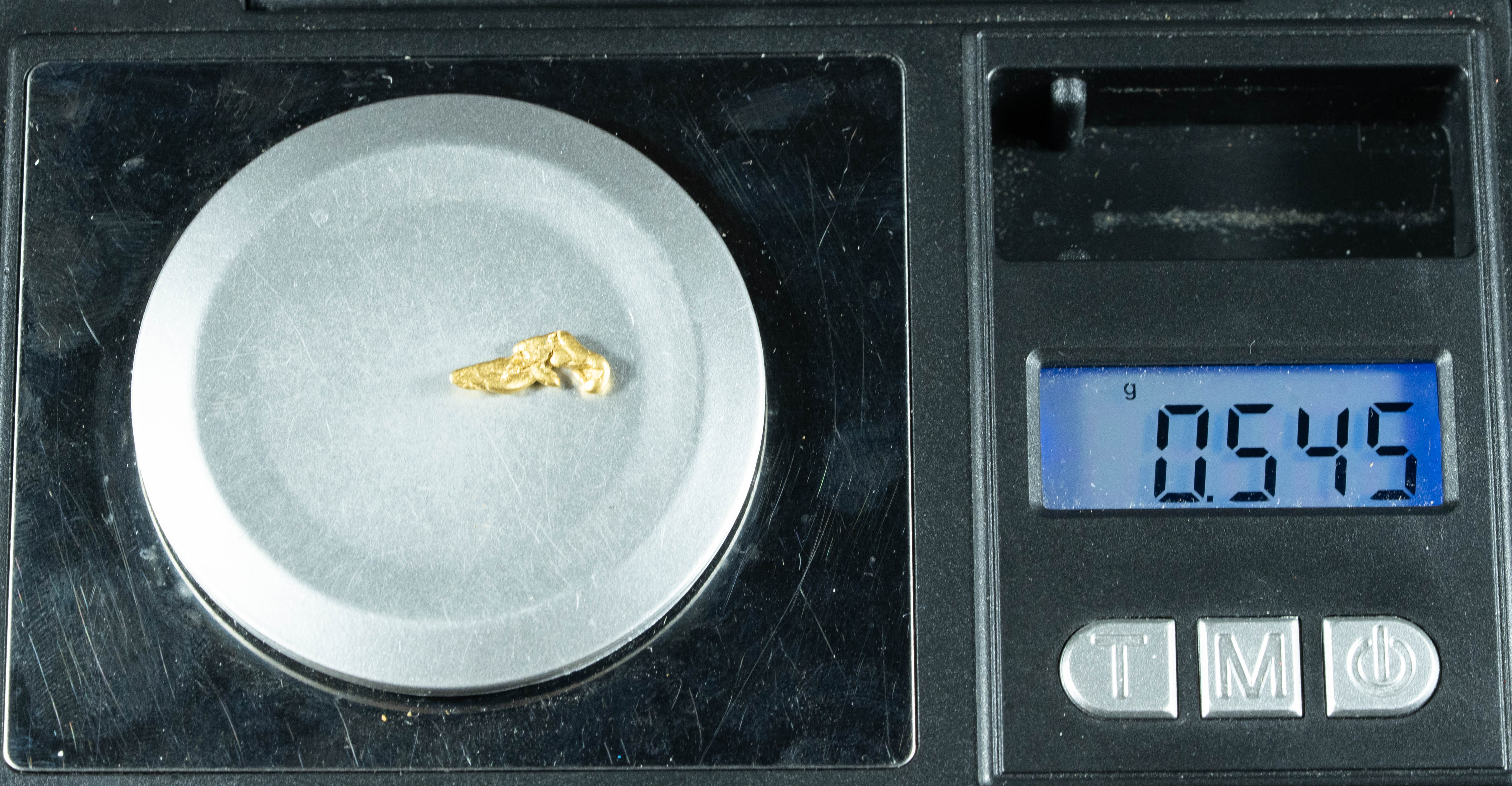 #12 Alaskan BC Natural Gold Nugget .54 Grams Genuine
