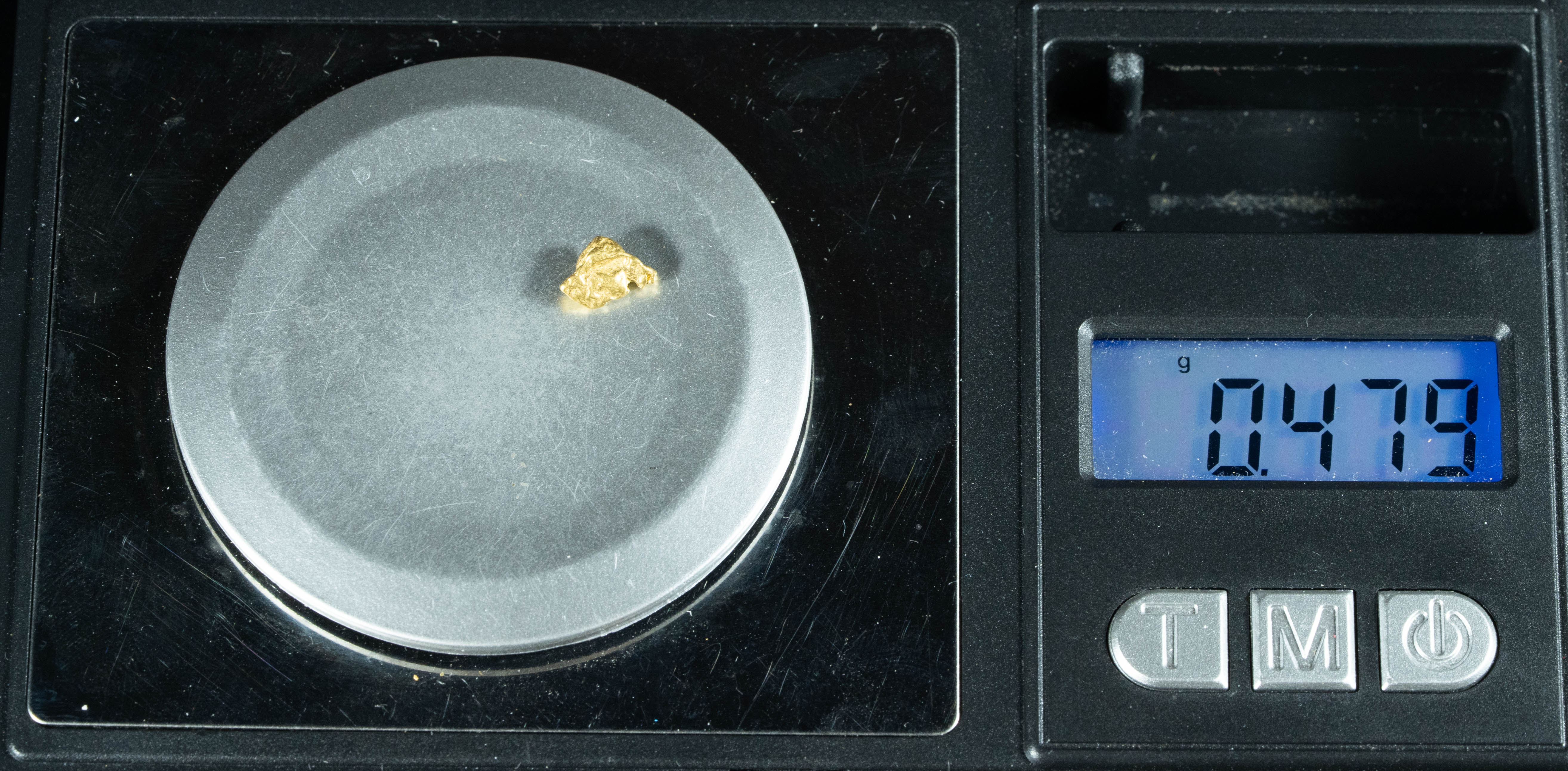 #22 Alaskan BC Natural Gold Nugget .47 Grams Genuine