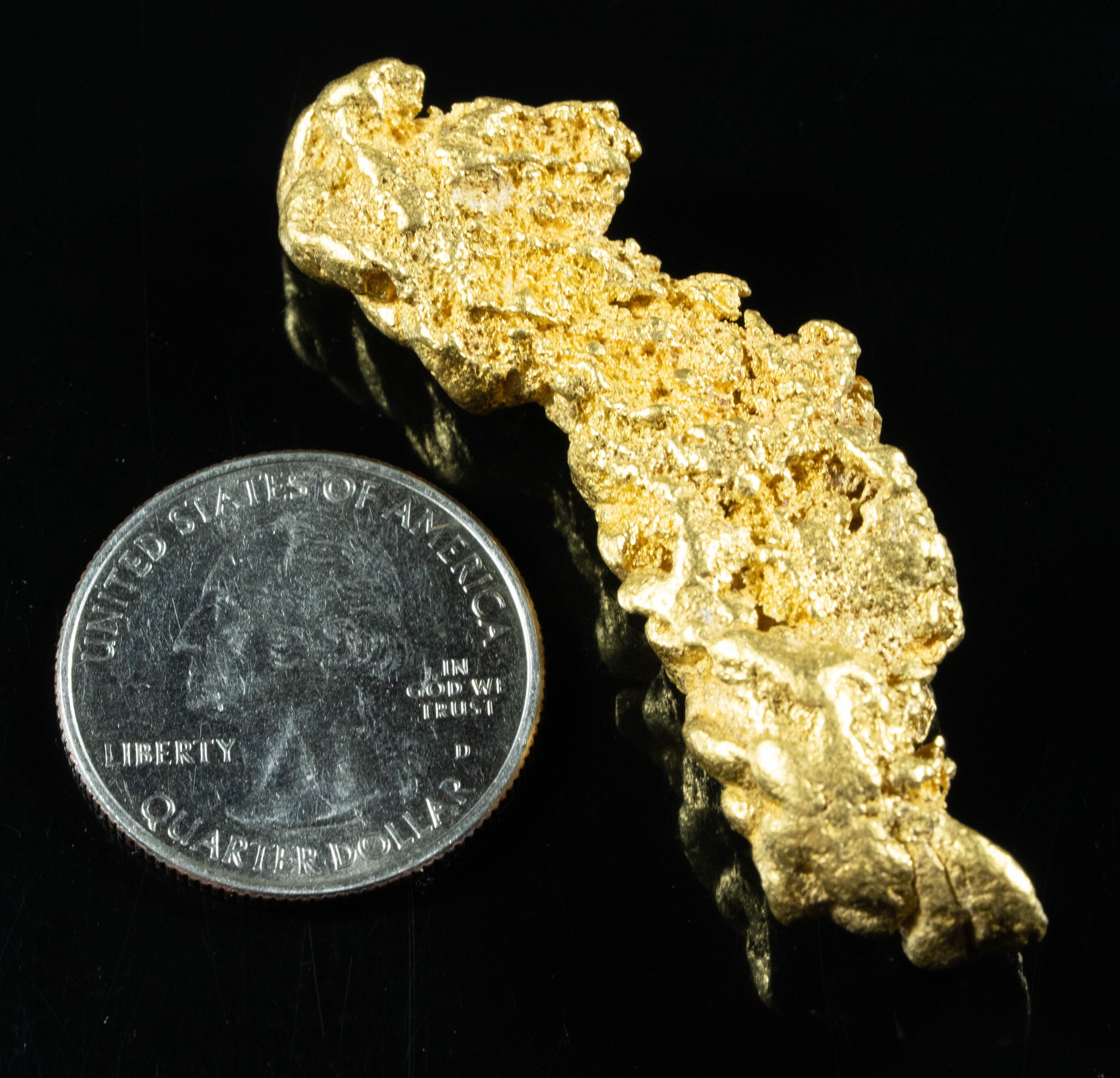 Large Australian Gold Nugget 63.30 Grams 2.03 Troy Ounces