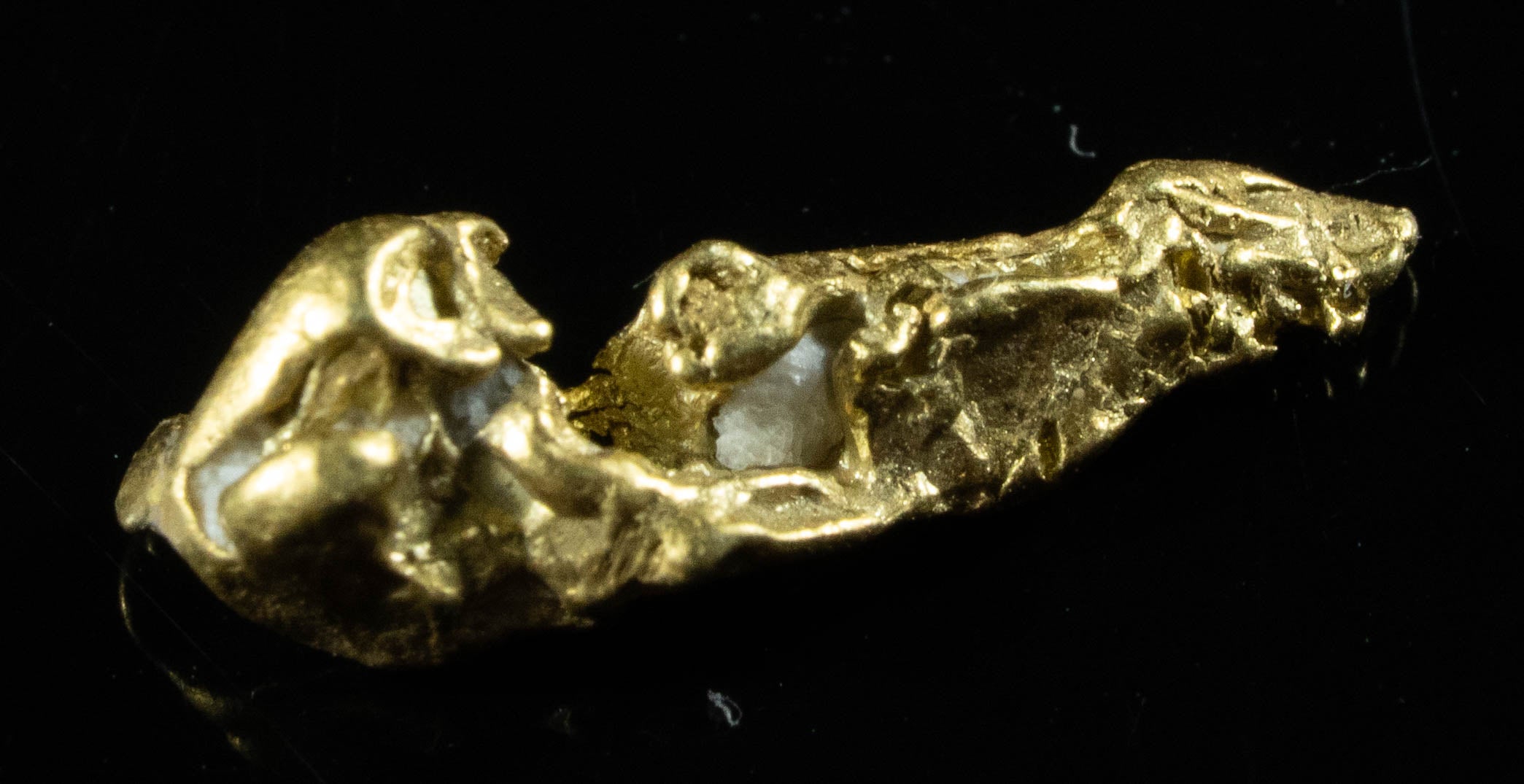 #36 Alaskan BC Natural Gold Nugget .45 Grams Genuine