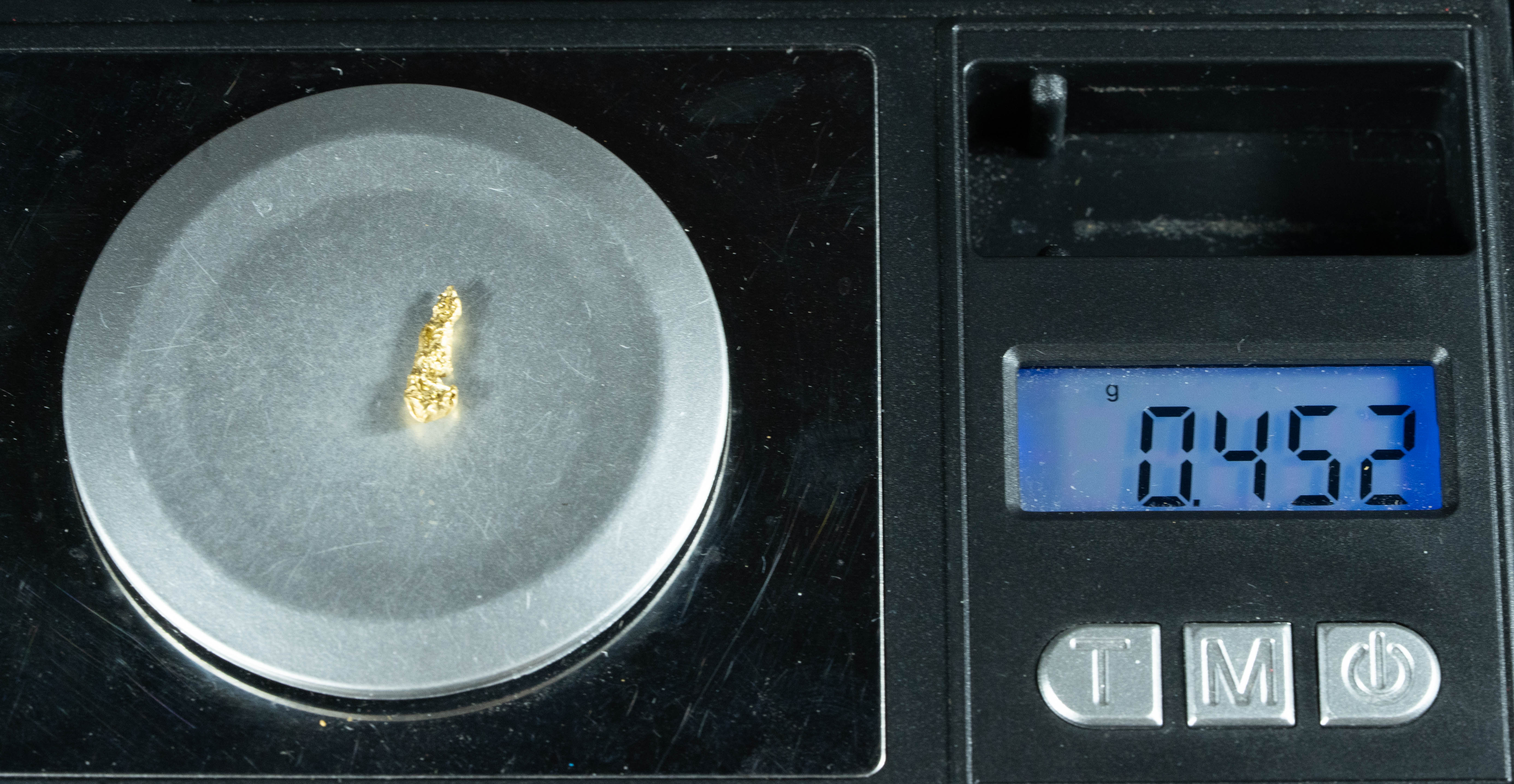 #36 Alaskan BC Natural Gold Nugget .45 Grams Genuine