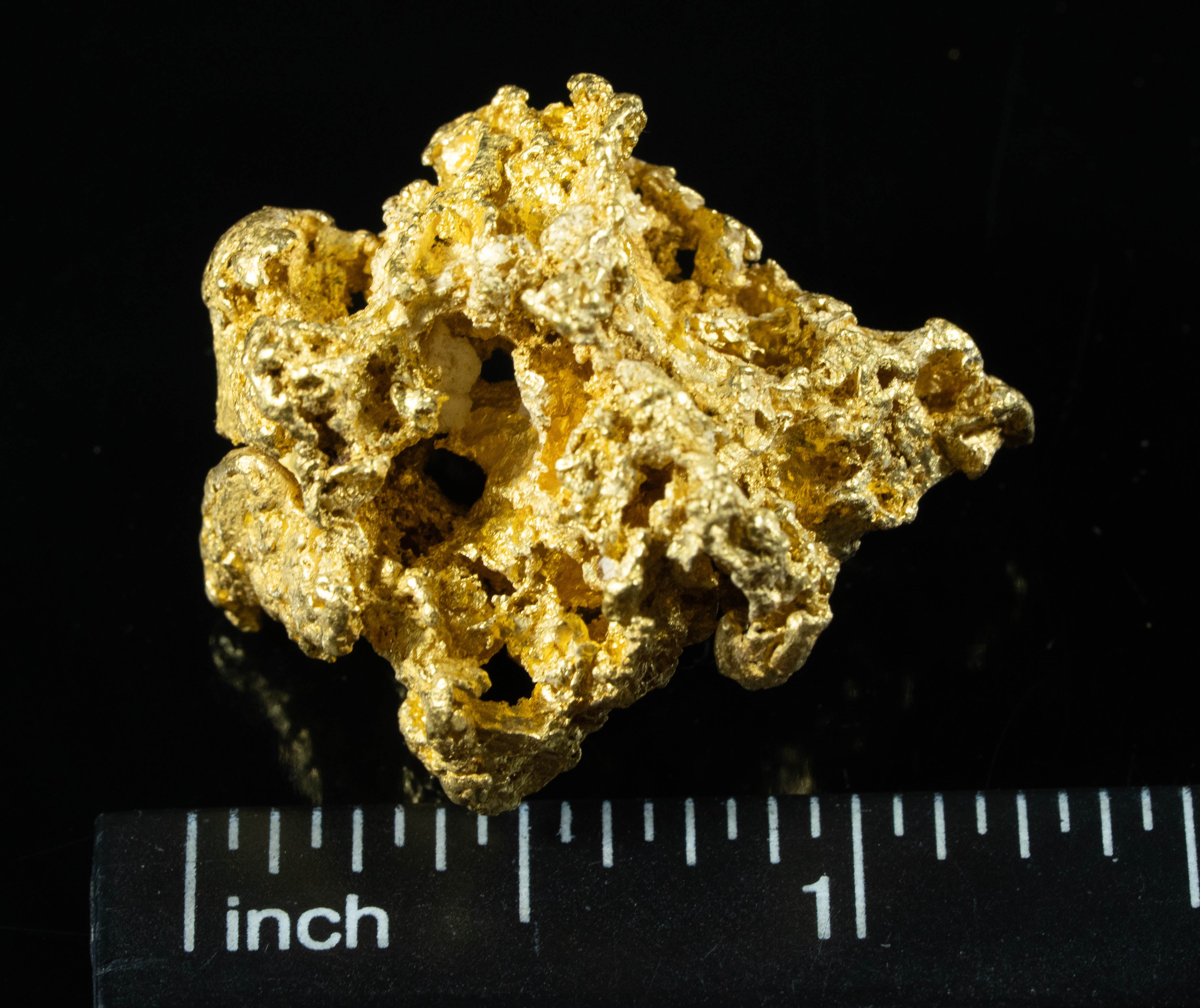 #1225 Natural Gold Nugget Australian 33.22 Grams Genuine