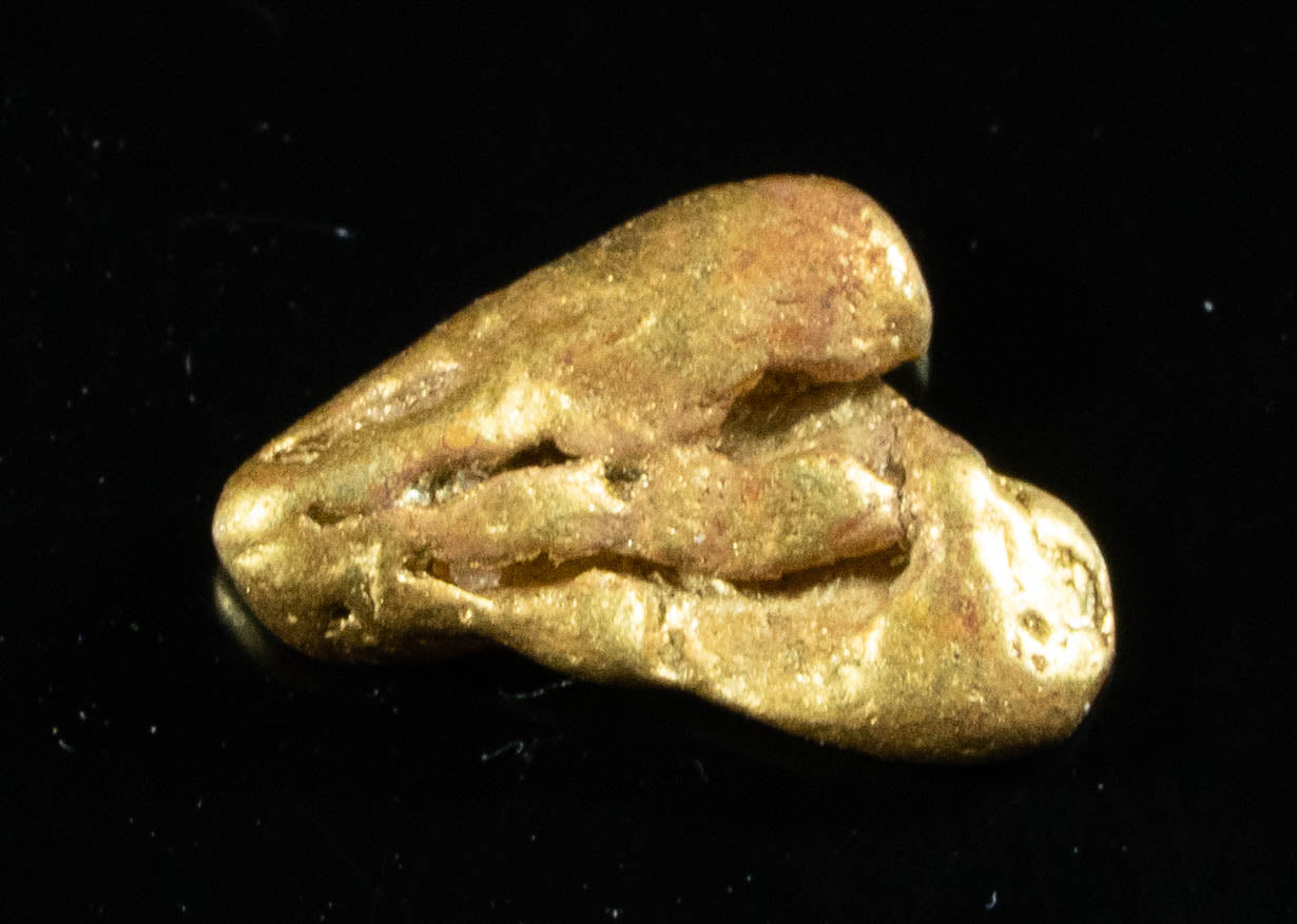#55 Alaskan BC Natural Gold Nugget .45 Grams Genuine