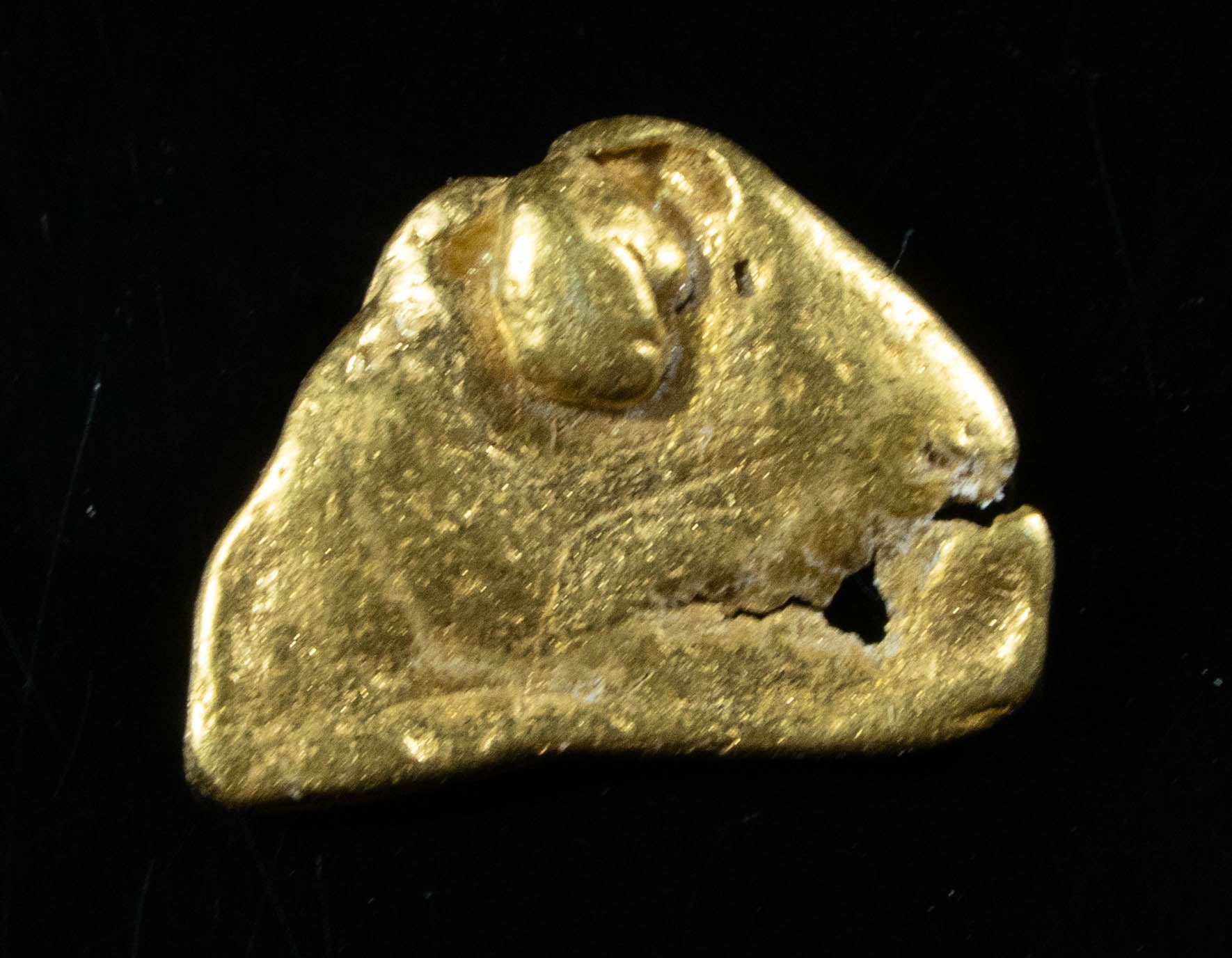 #108 Alaskan BC Natural Gold Nugget .41 Grams Genuine