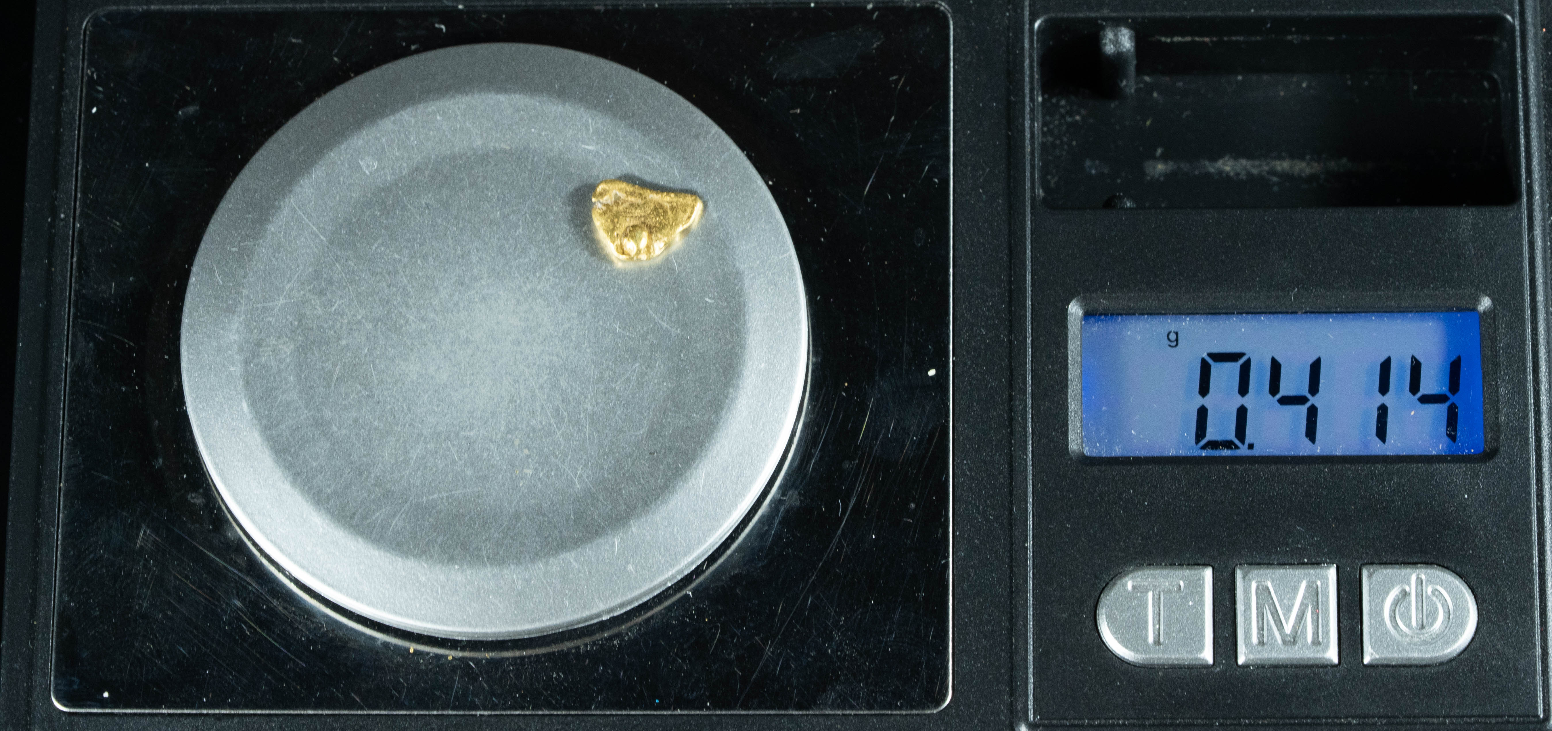 #108 Alaskan BC Natural Gold Nugget .41 Grams Genuine