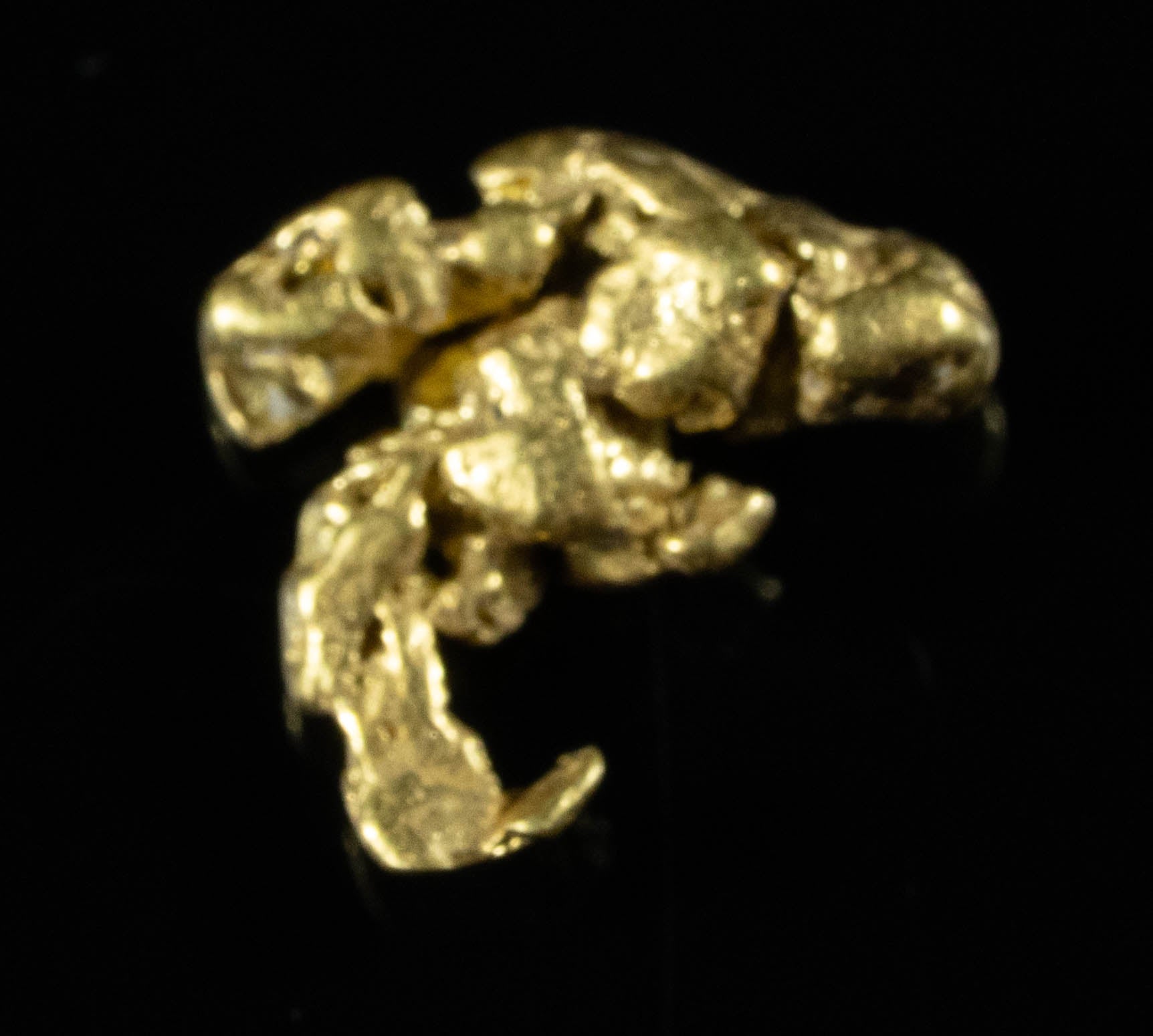 #110 Alaskan BC Natural Gold Nugget .36 Grams Genuine