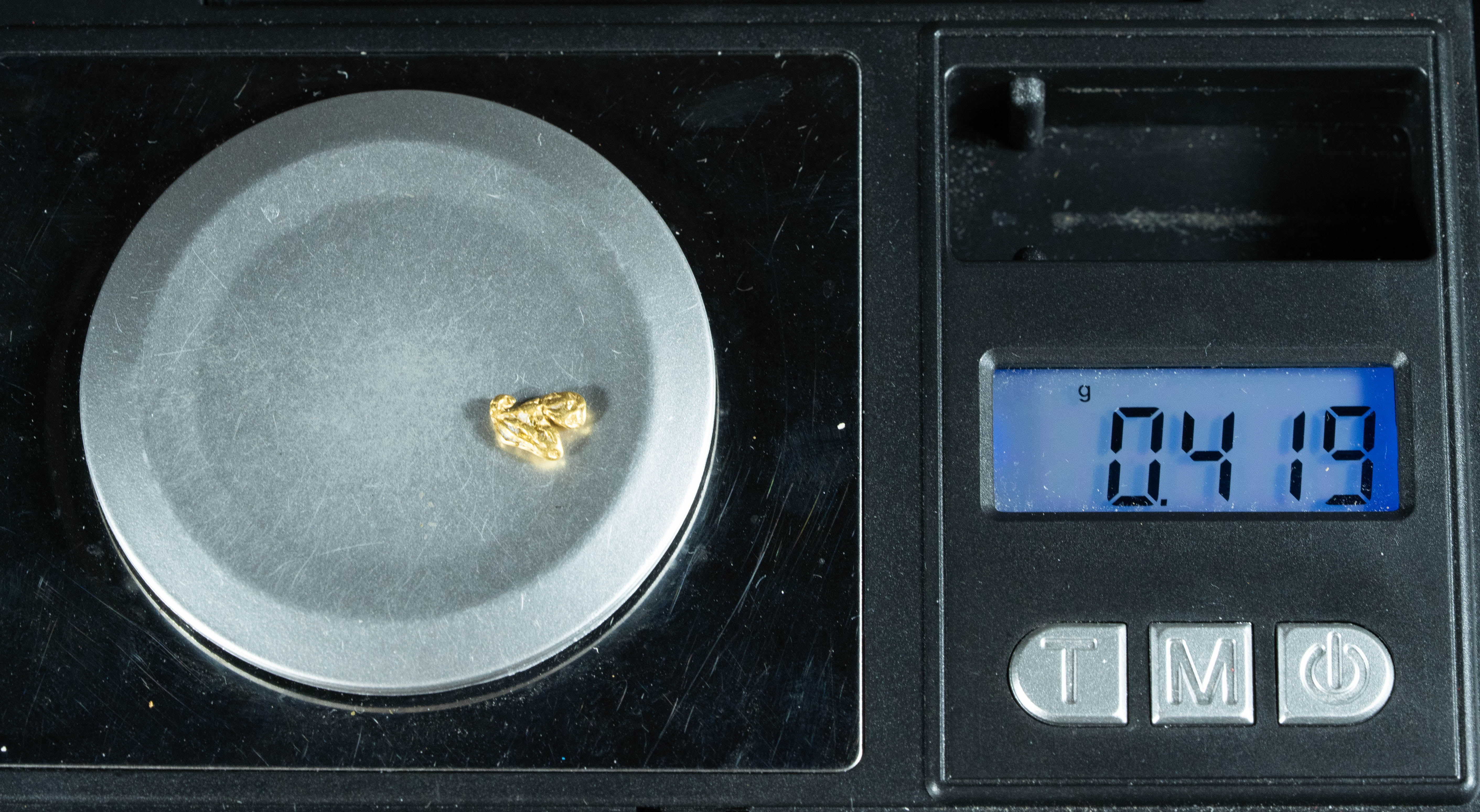 #129 Alaskan BC Natural Gold Nugget .41 Grams Genuine